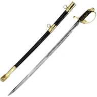  Hand  Forged  Csa  Shelby  Staff  Sword
