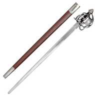JOHN BARNET BASKET HILT SWORD MUSEUM QUALITY