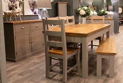 Modern farmhouse styling