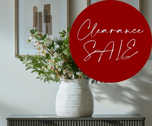 Clearance Artificial Flowers & Greenery