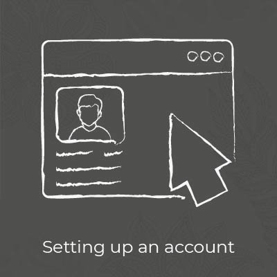 Setting up an account
