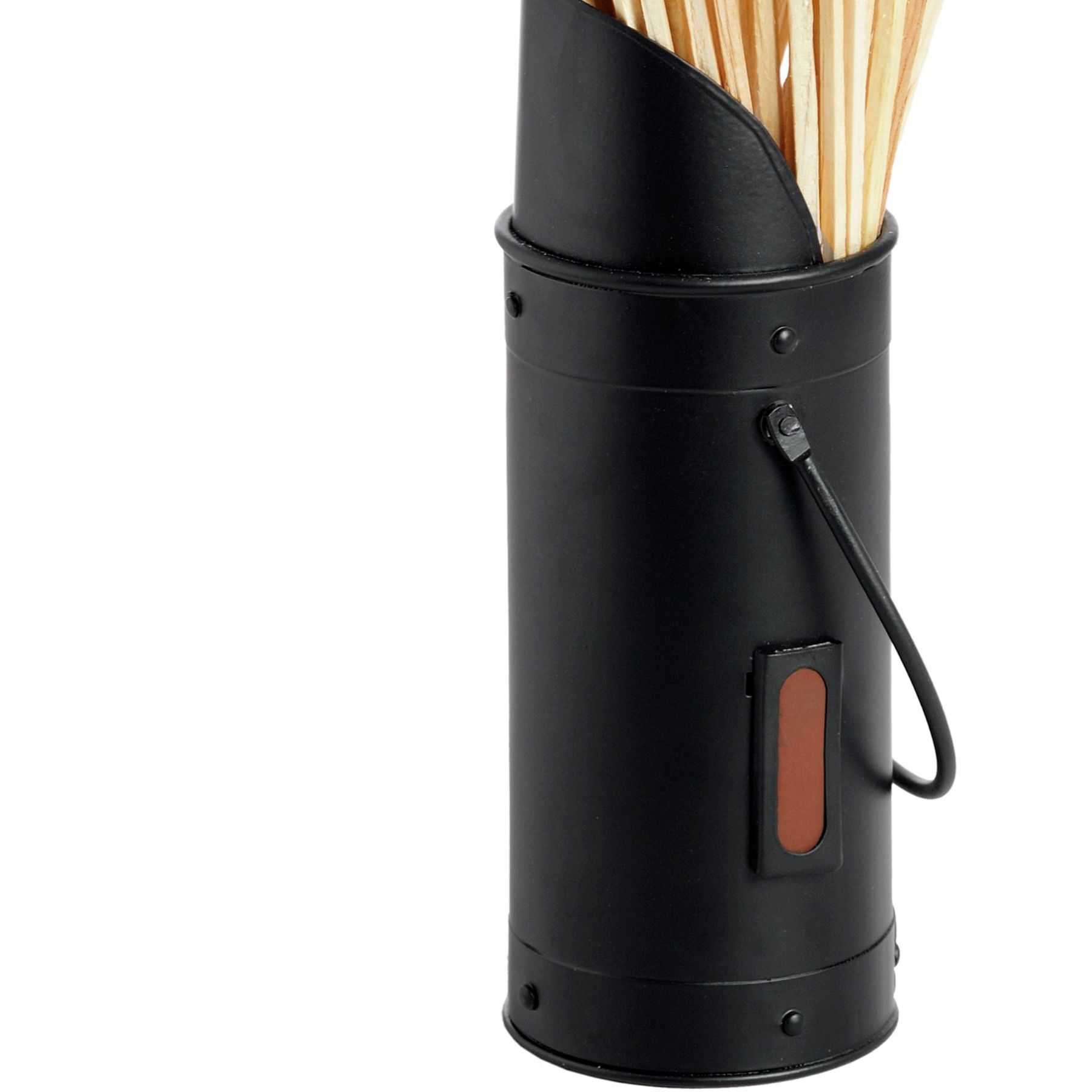 Black Matchstick Holder with 60 Matches - Image 2