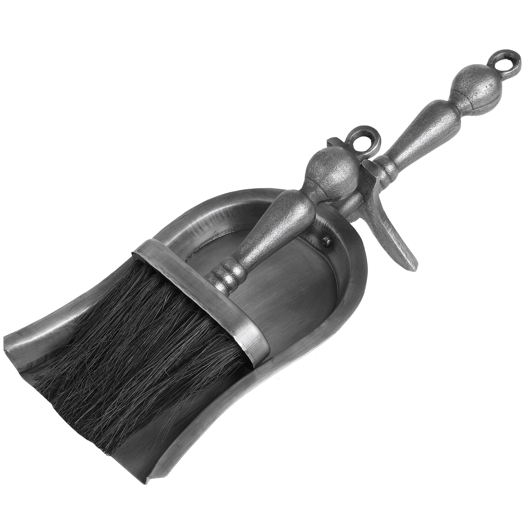 Hearth Tidy Set in Antique Pewter Effect Finish - Image 1