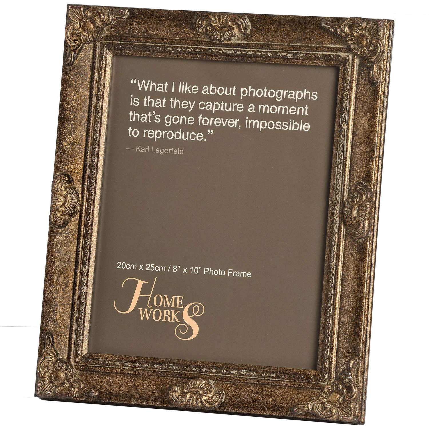 8x10 Antique Gold Gilded Photo Frame From Hill Interiors
