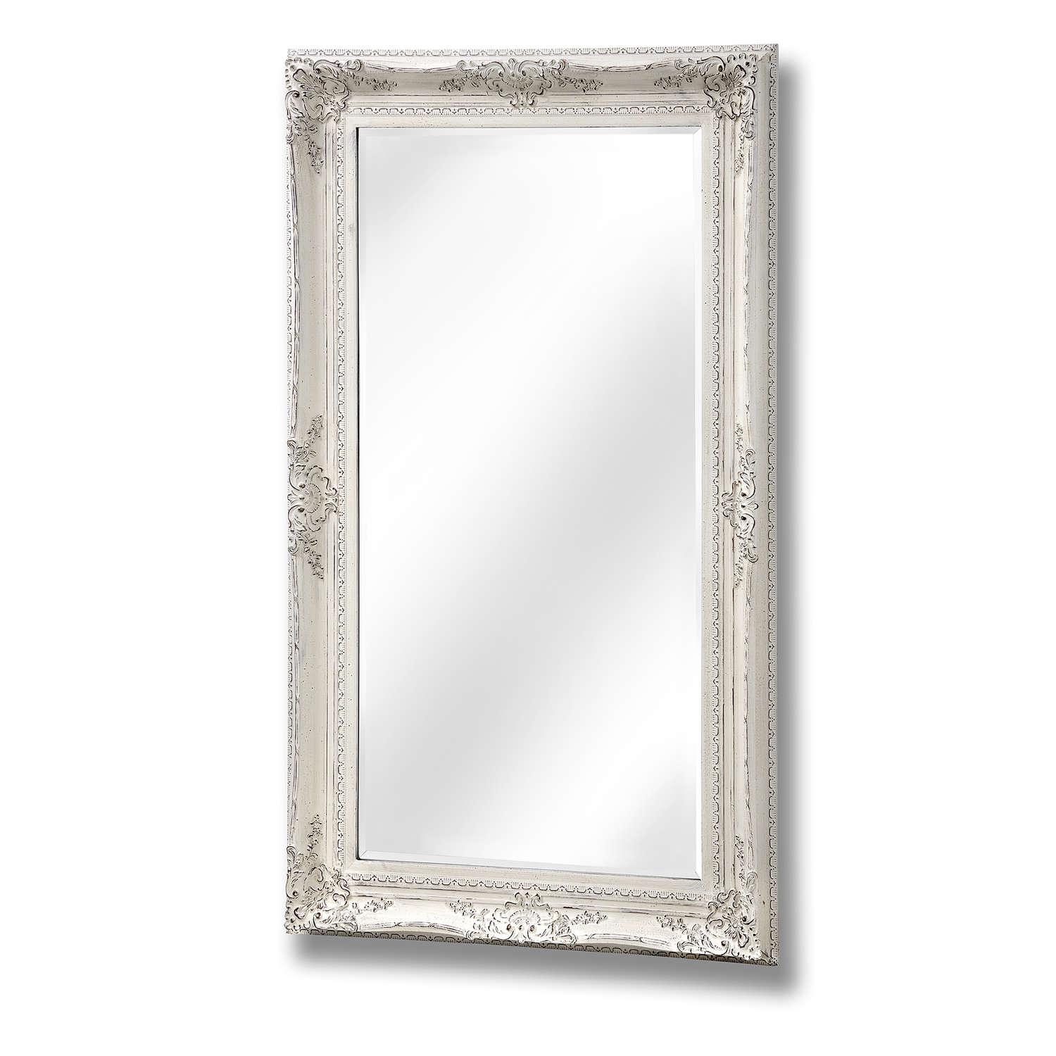 Baroque Style , Antique White mirror From Hill Interiors