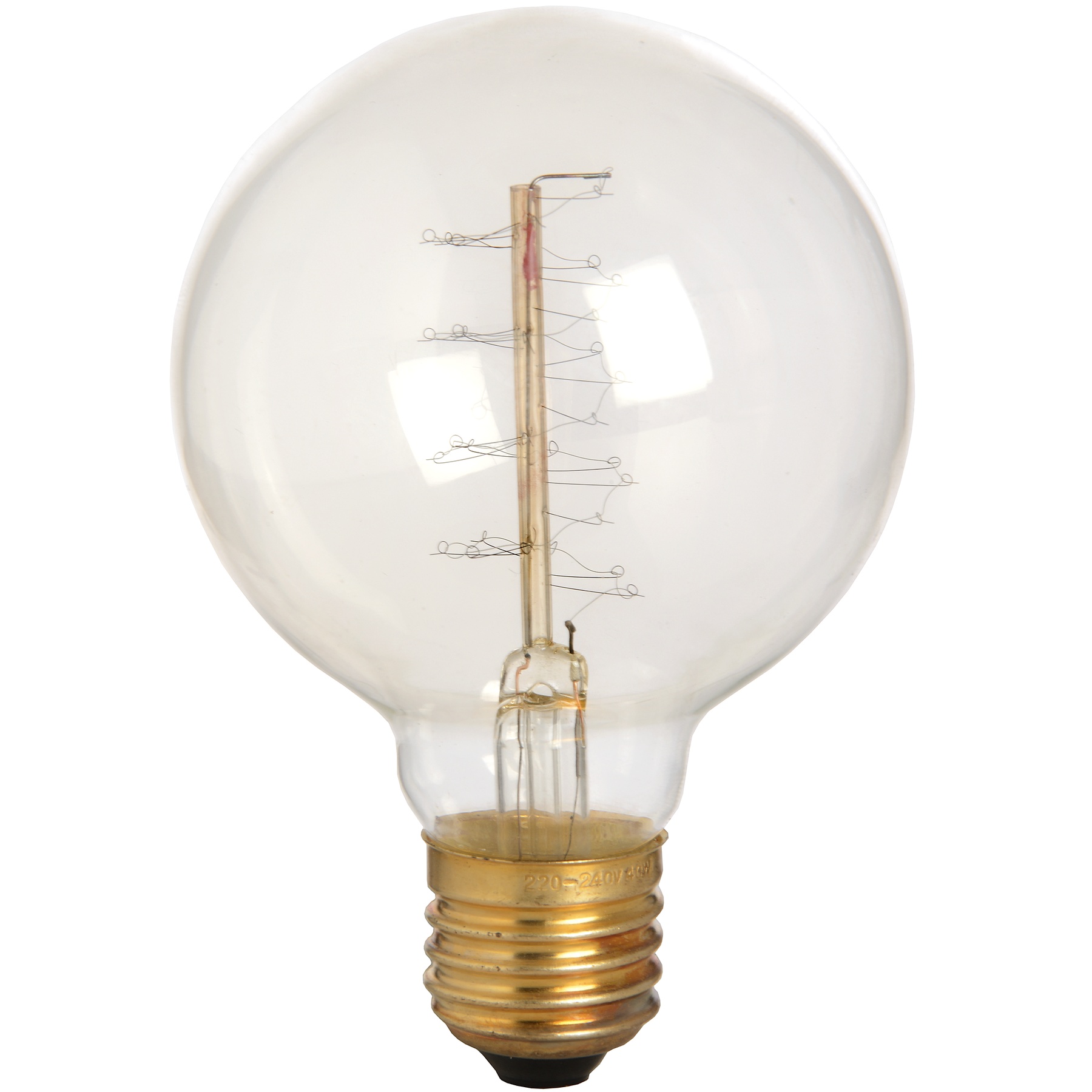 Edison Filament Round Globe Bulb - Image 1