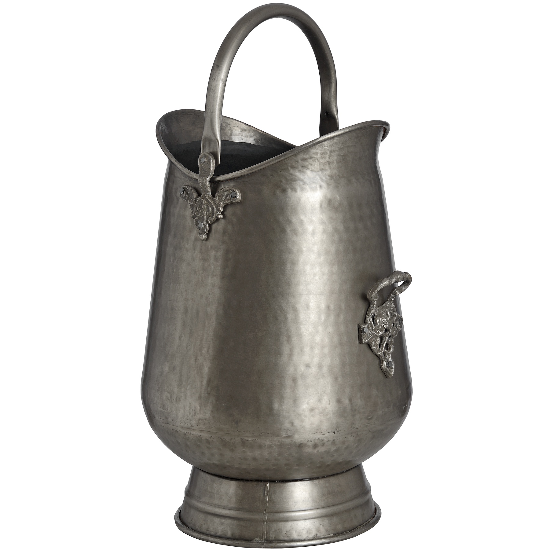 Antique Pewter Coal Bucket - Image 1