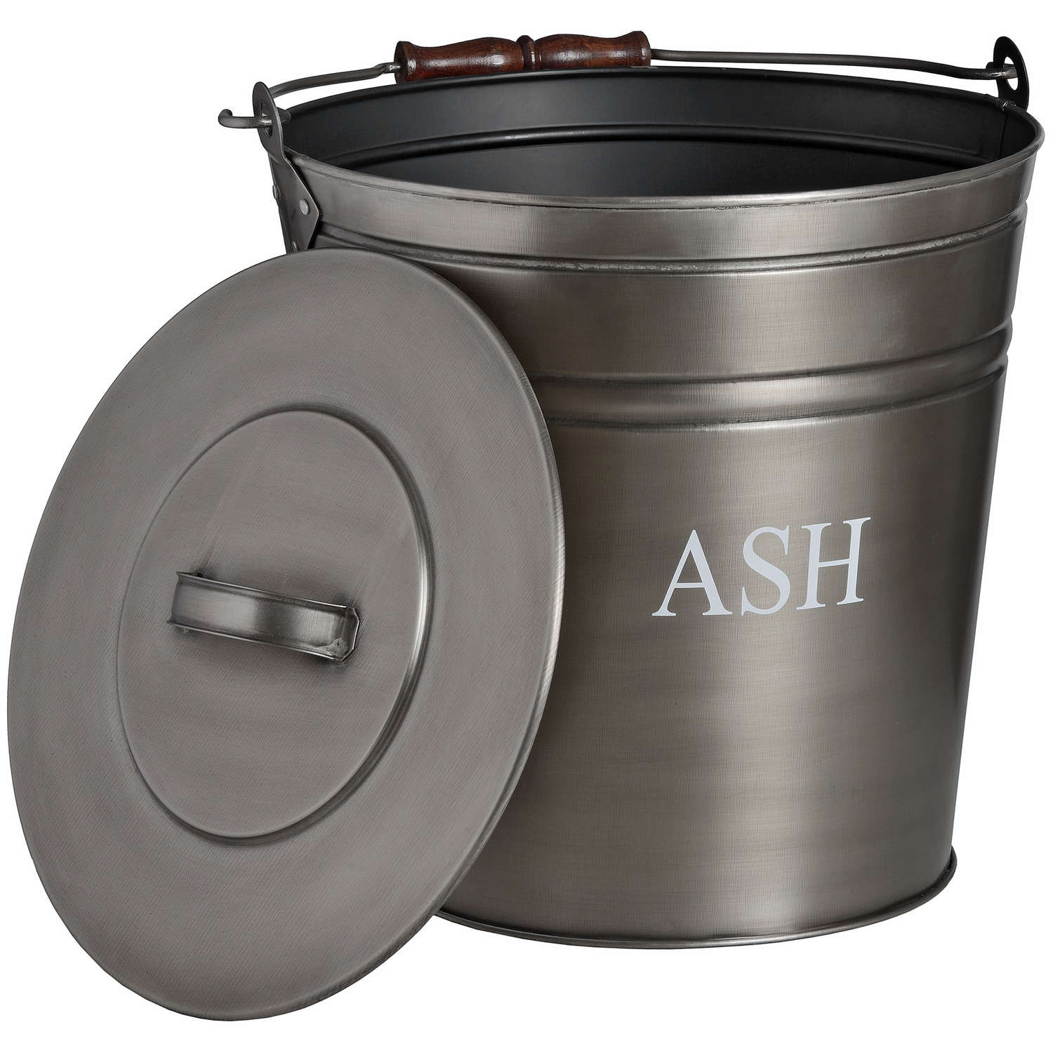 Antique Pewter Ash Bucket - Image 2