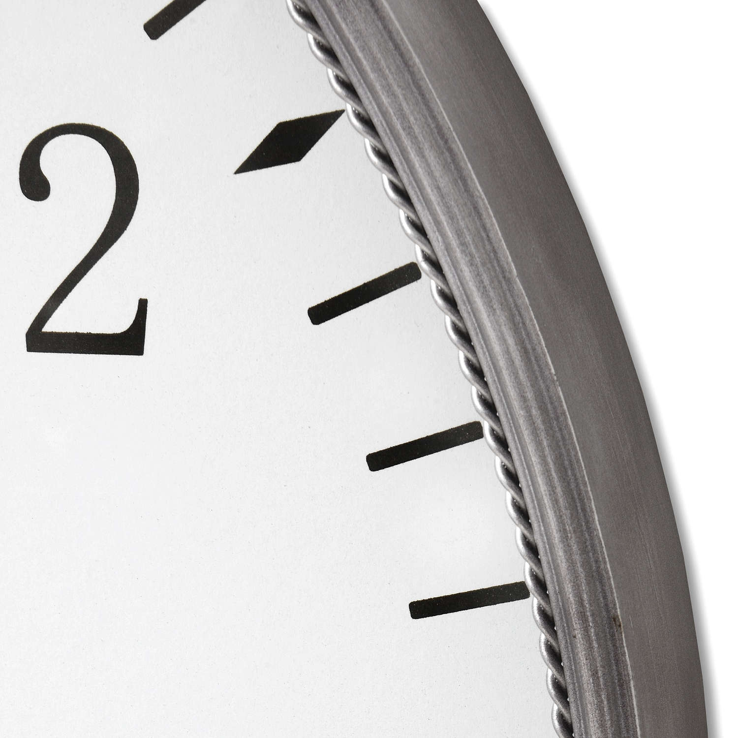 Silver Pocket Watch Wall Clock - Image 2