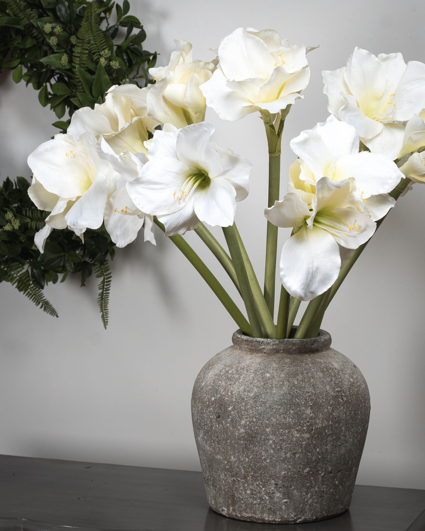 Classic White Amaryllis Flower - Image 7