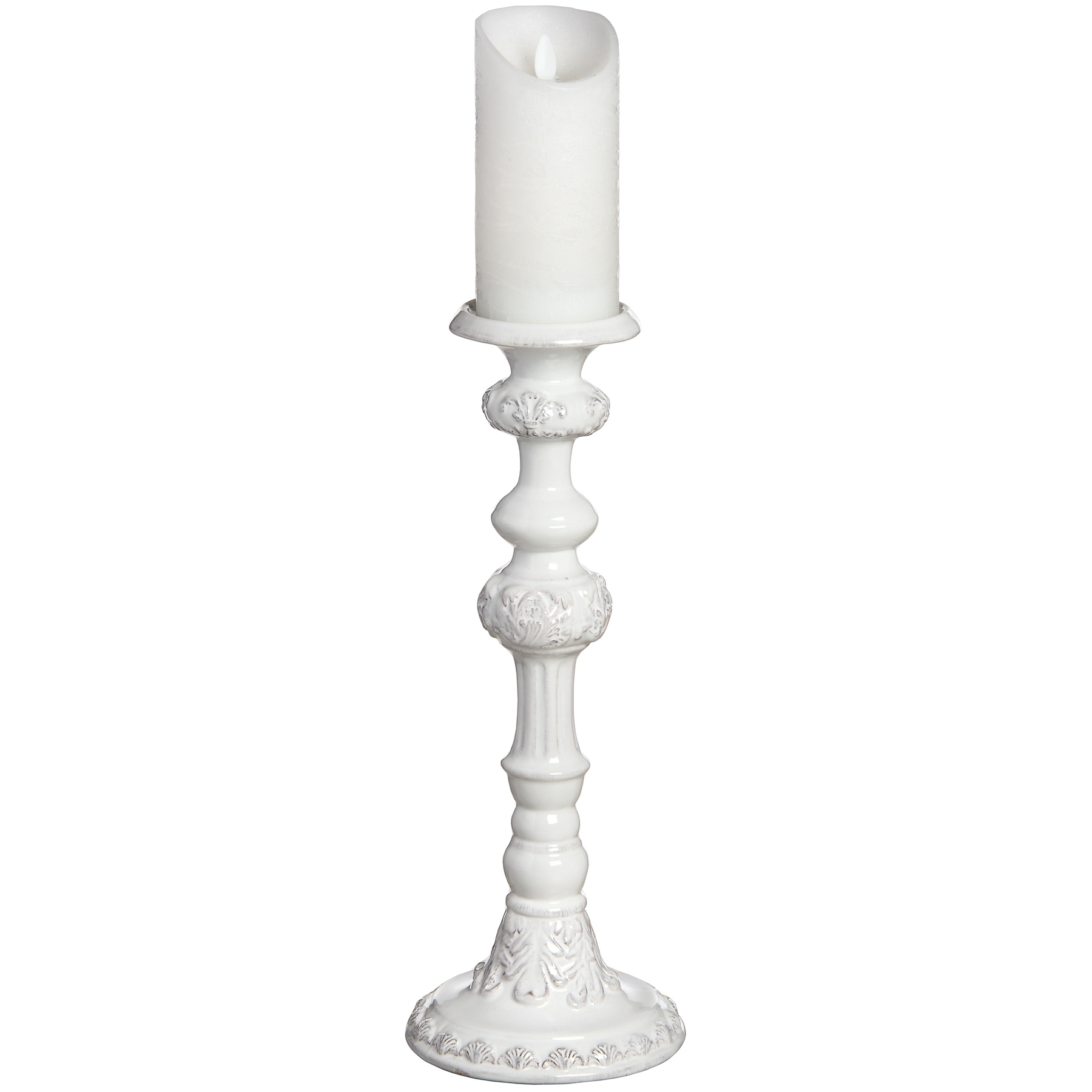 Tall Column Candle Stand From Hill Interiors