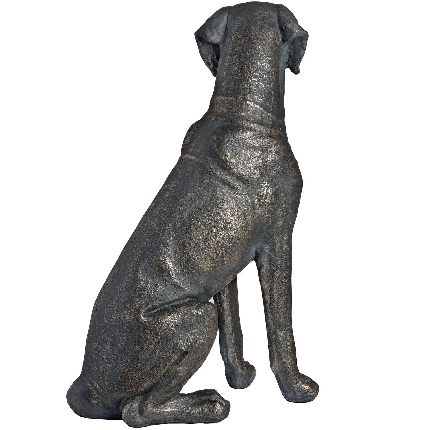 Sitting Labrador Statue - Image 2