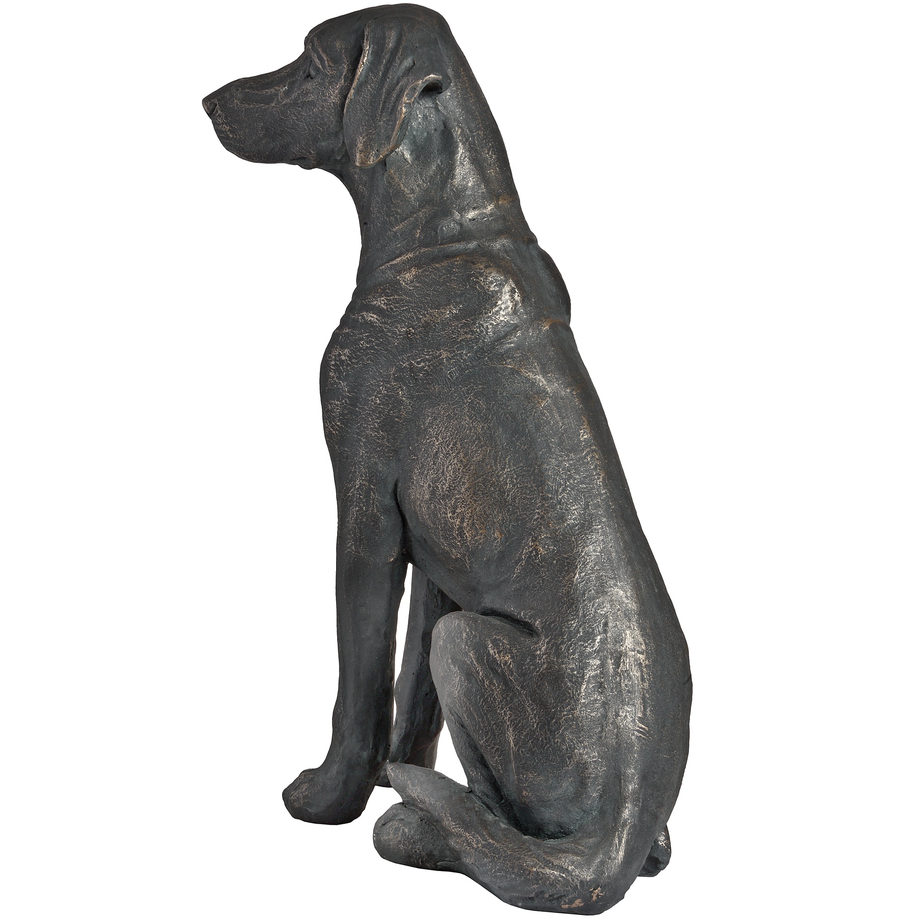 Sitting Labrador Statue - Image 4