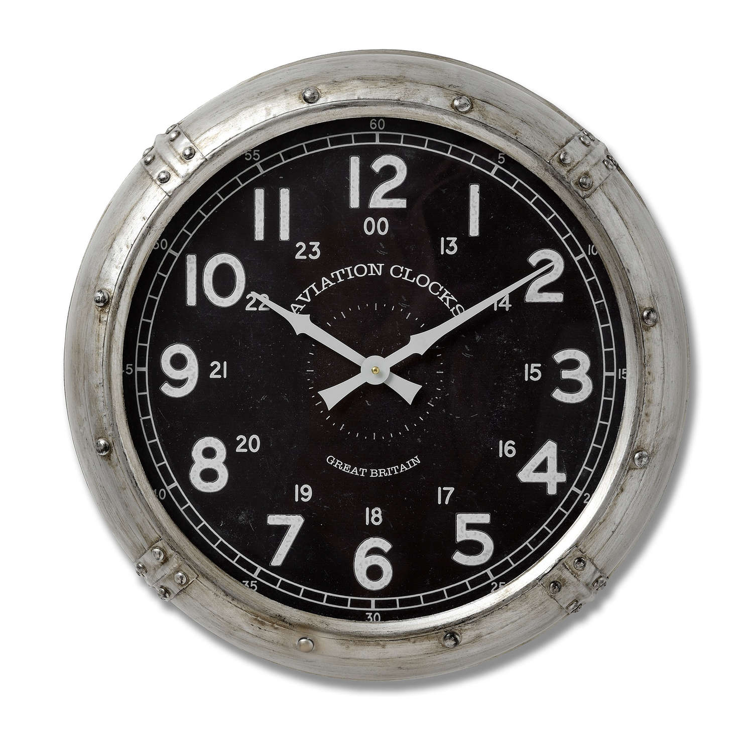 Aviation Clock Wholesale by Hill Interiors