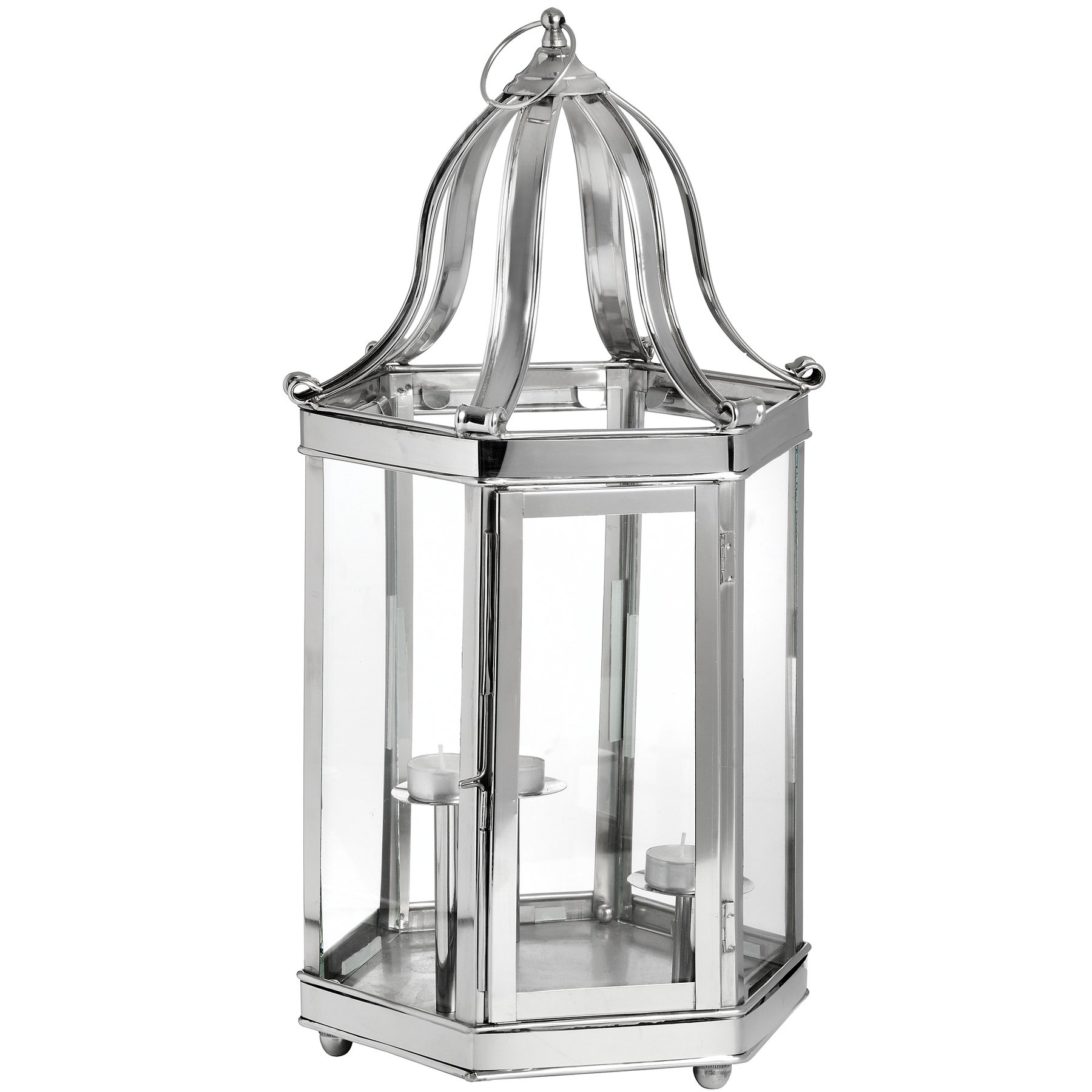 Decorative Lantern With 3 Candle Stands Wholesale by Hill Interiors