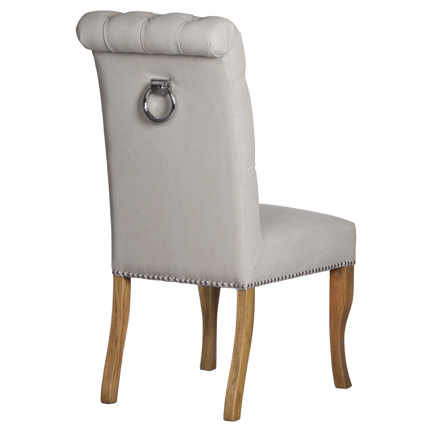 Roll Top Dining Chair With Ring Pull - Image 2