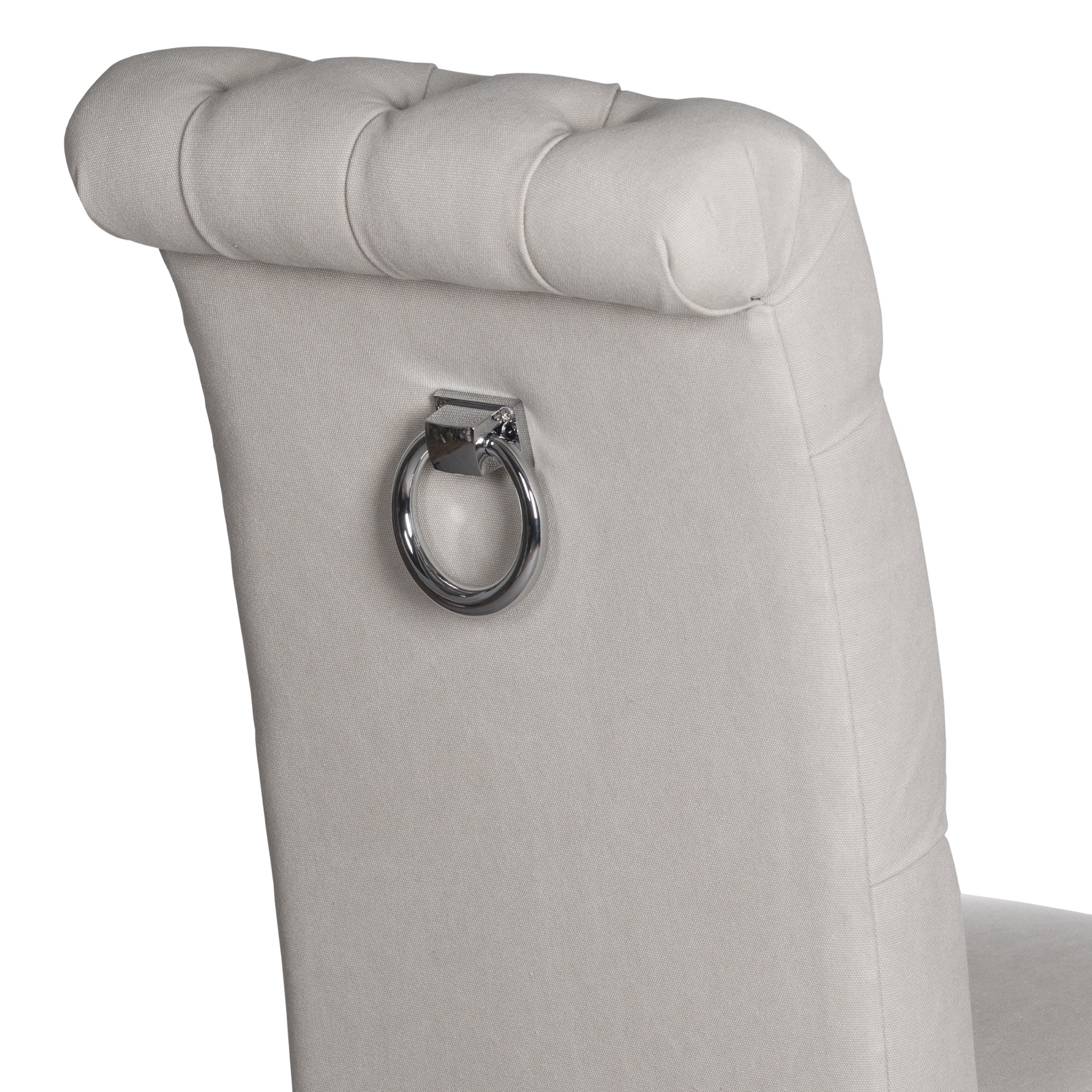 Roll Top Dining Chair With Ring Pull - Image 3