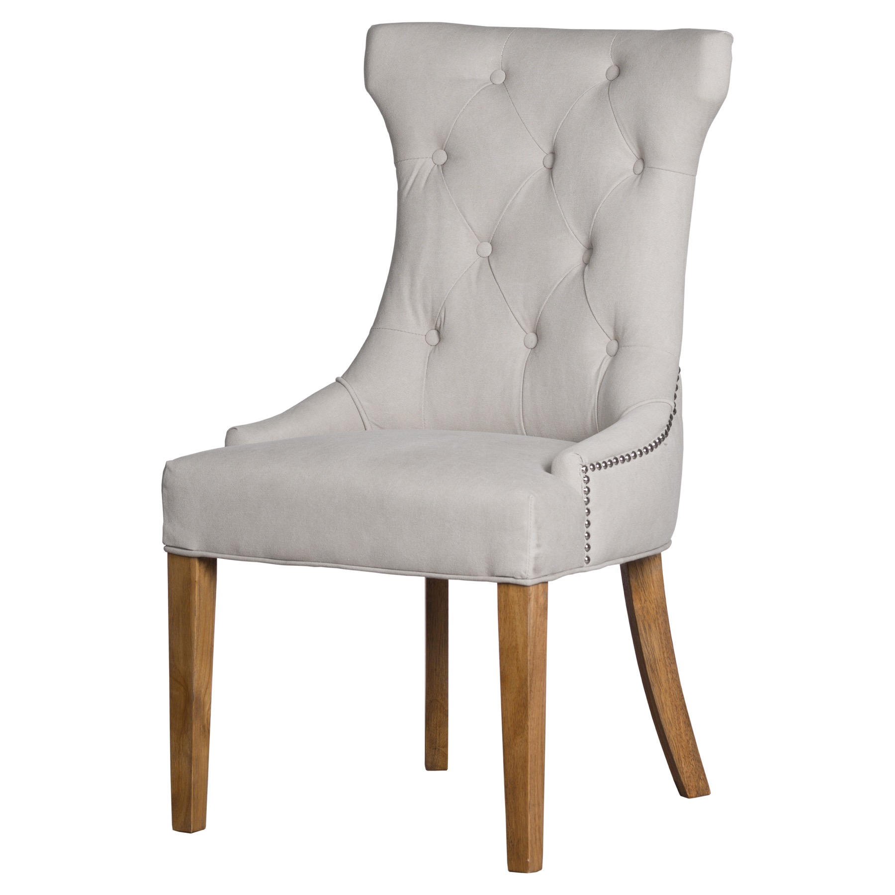 High Wing Ring Backed Dining Chair - Image 1