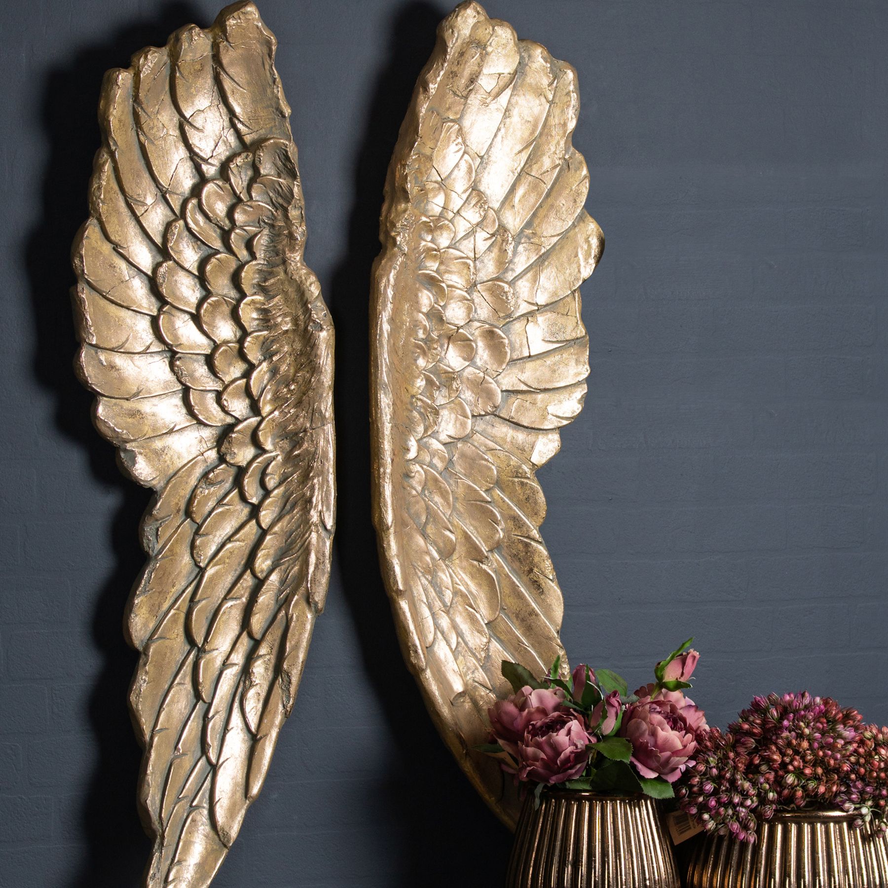 Gold Large Angel Wings - Image 4