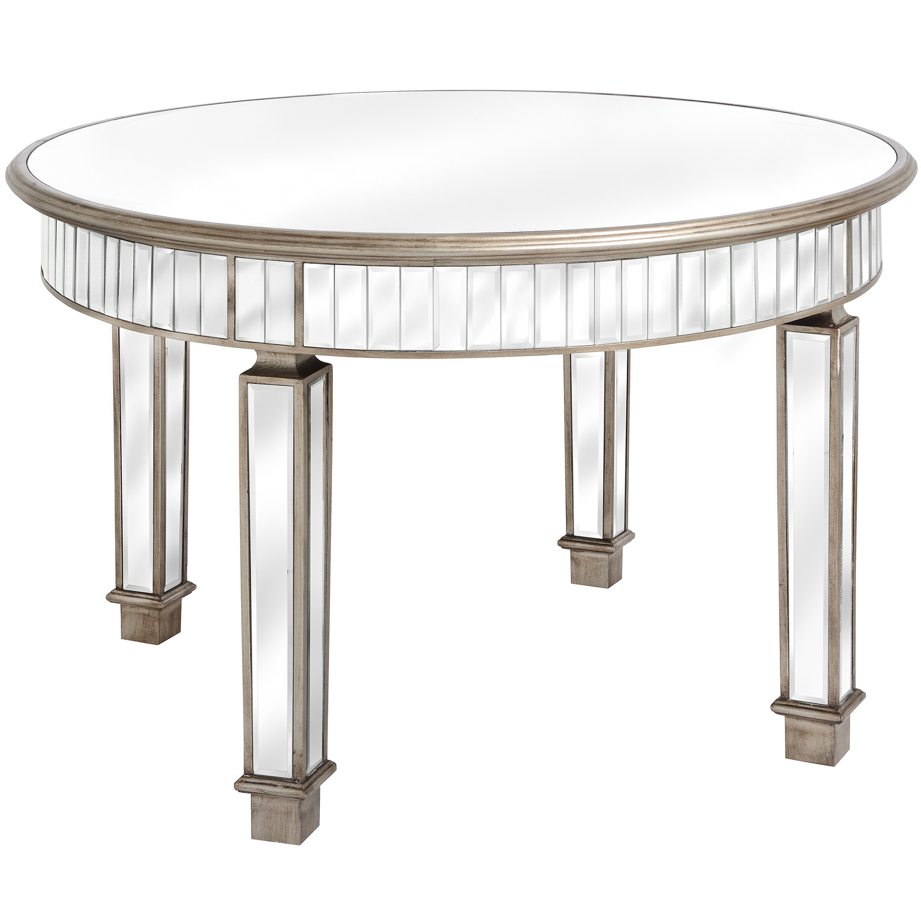 The Belfry Collection Grand Mirrored Dining Table | Wholesale by Hill