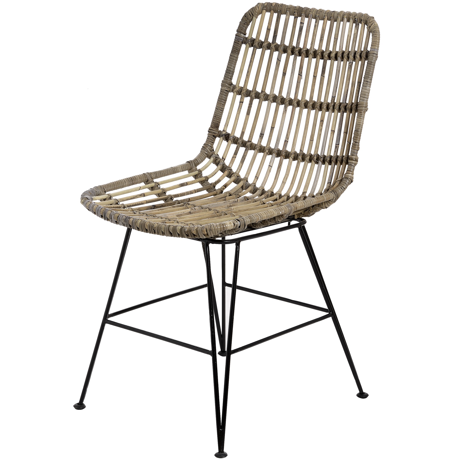 The Bali Collection Full Rattan Dining Chair From Hill Interiors