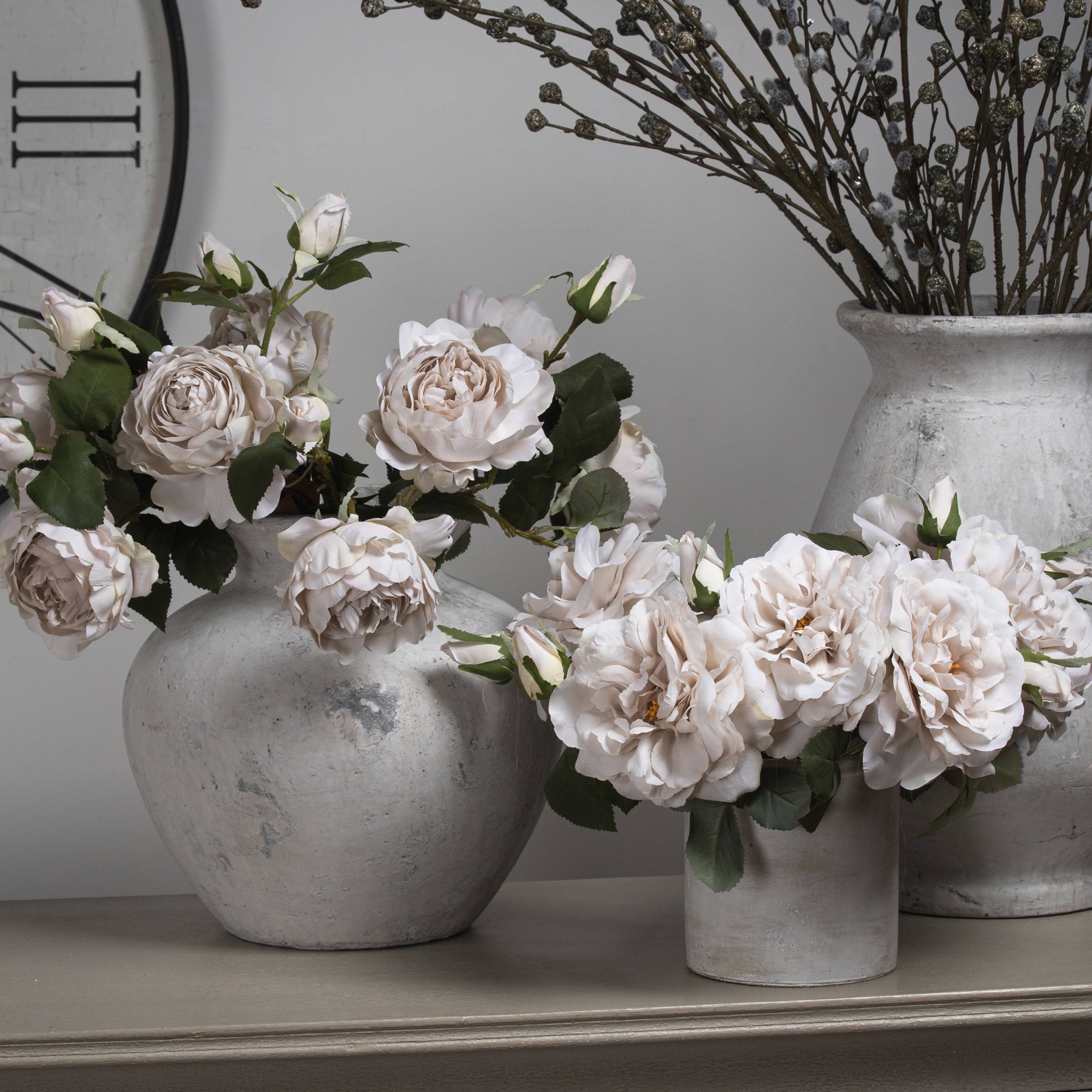 White Short Stem Rose - Image 7