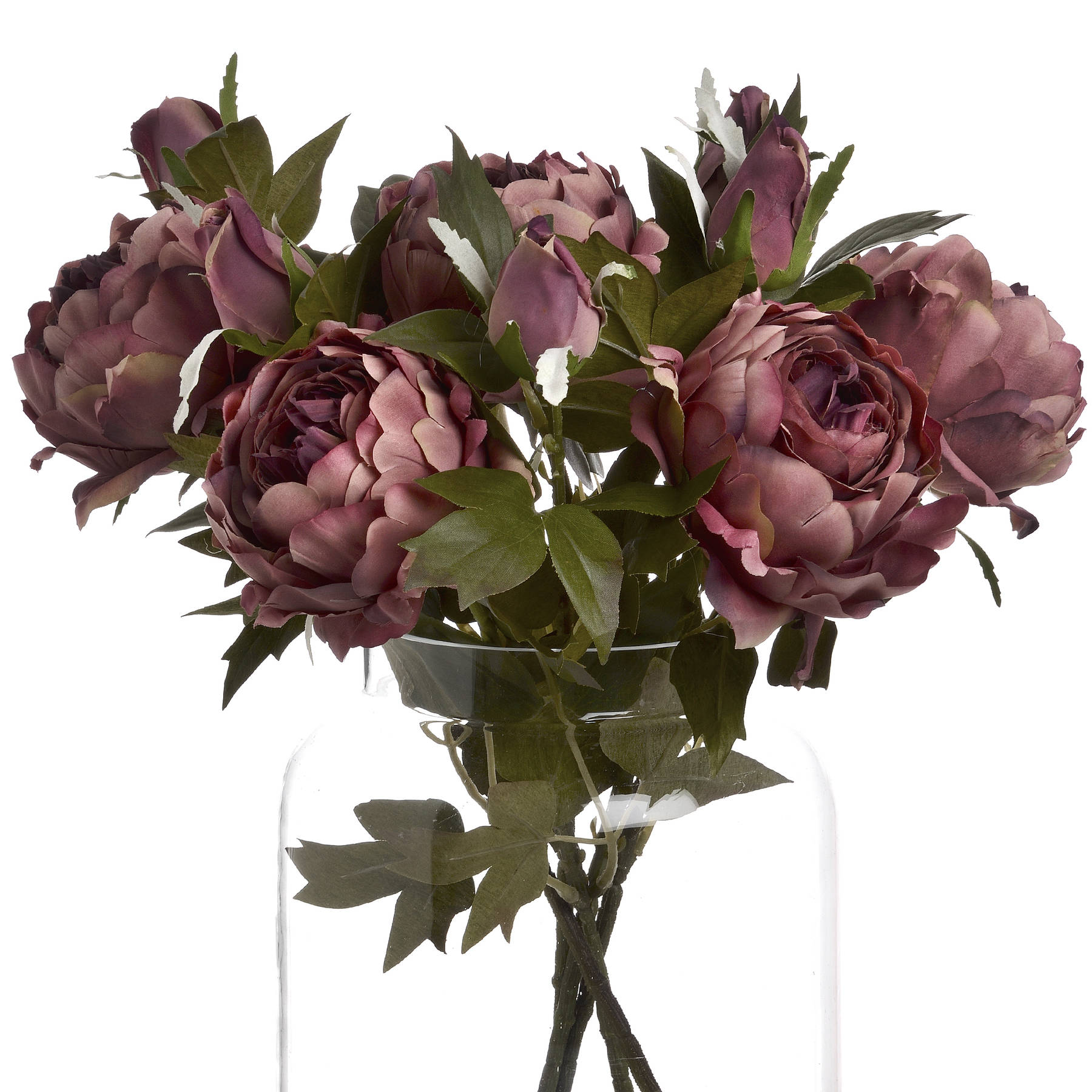 Dusty Pink Spray Rose Peony - Image 4