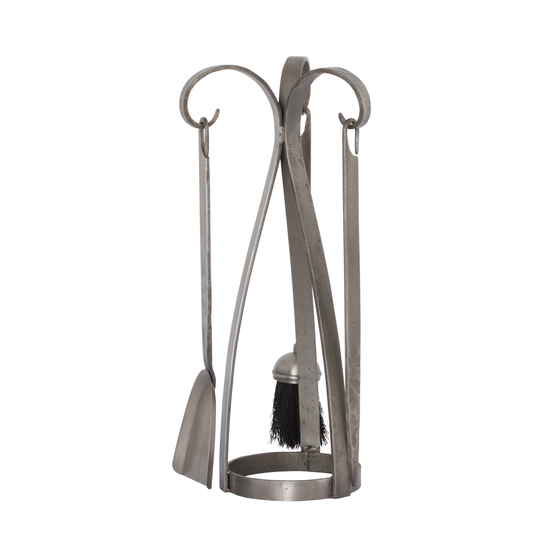 Contemporary Fire Companion Set In Antique Pewter Wholesale by Hill