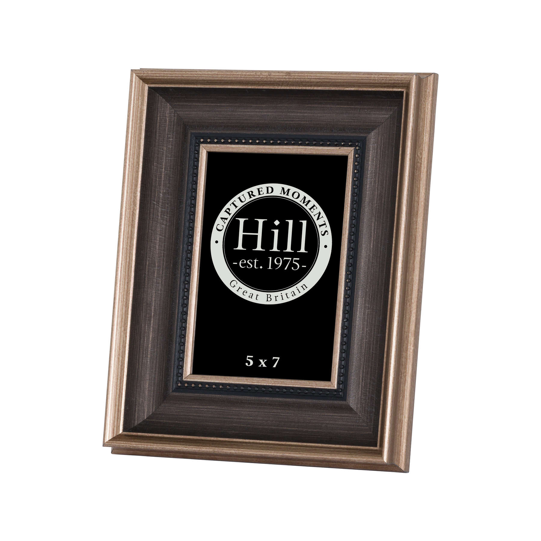 Antique Gold With Black Detail Photo Frame 5X7 - Image 1