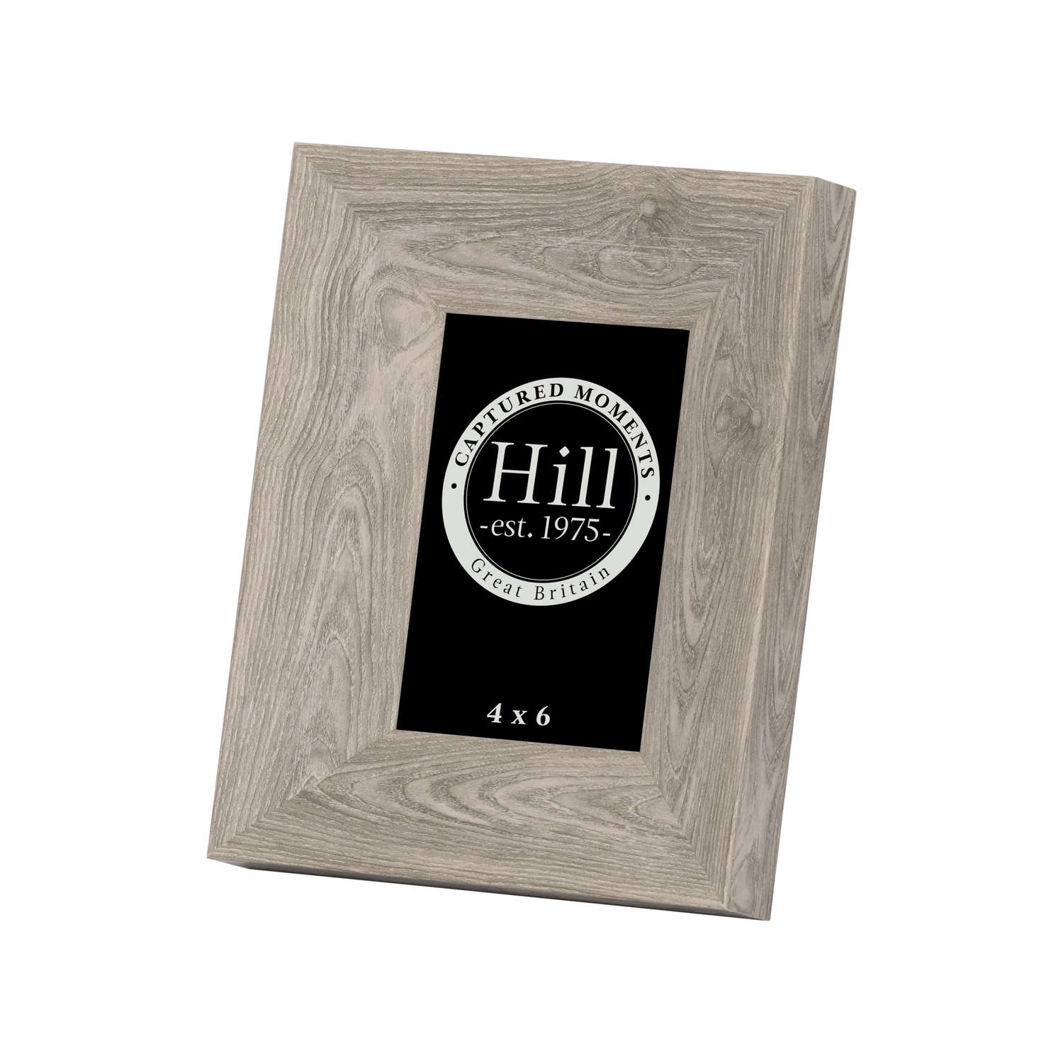Grey washed wood photo frame 4x6" Wholesale by Hill Interiors