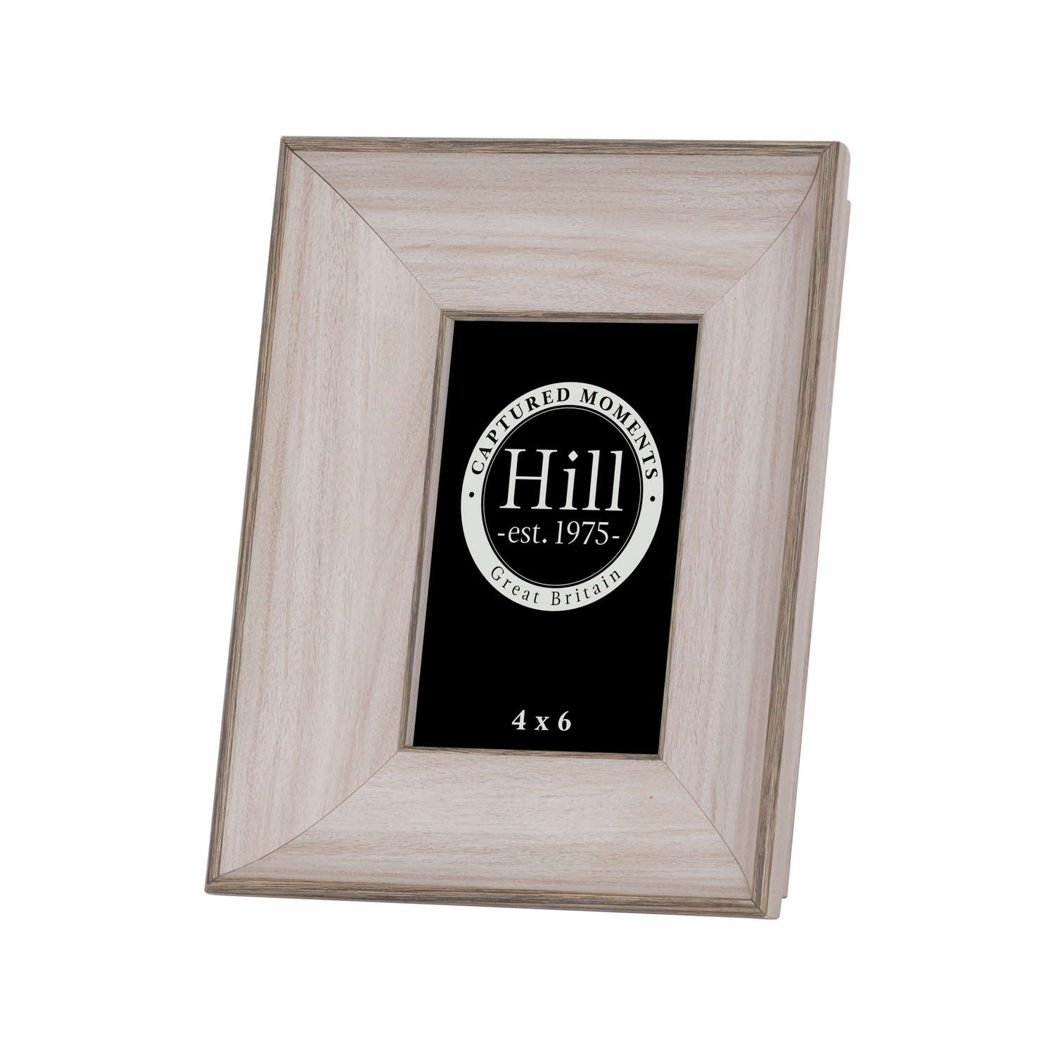 White Washed Wood Photo Frame 4X6 - Image 1