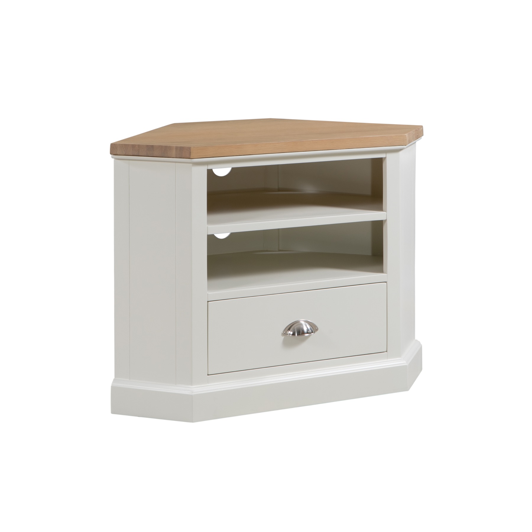 The Ripley Oak Collection Corner Television Unit From Hill Interiors