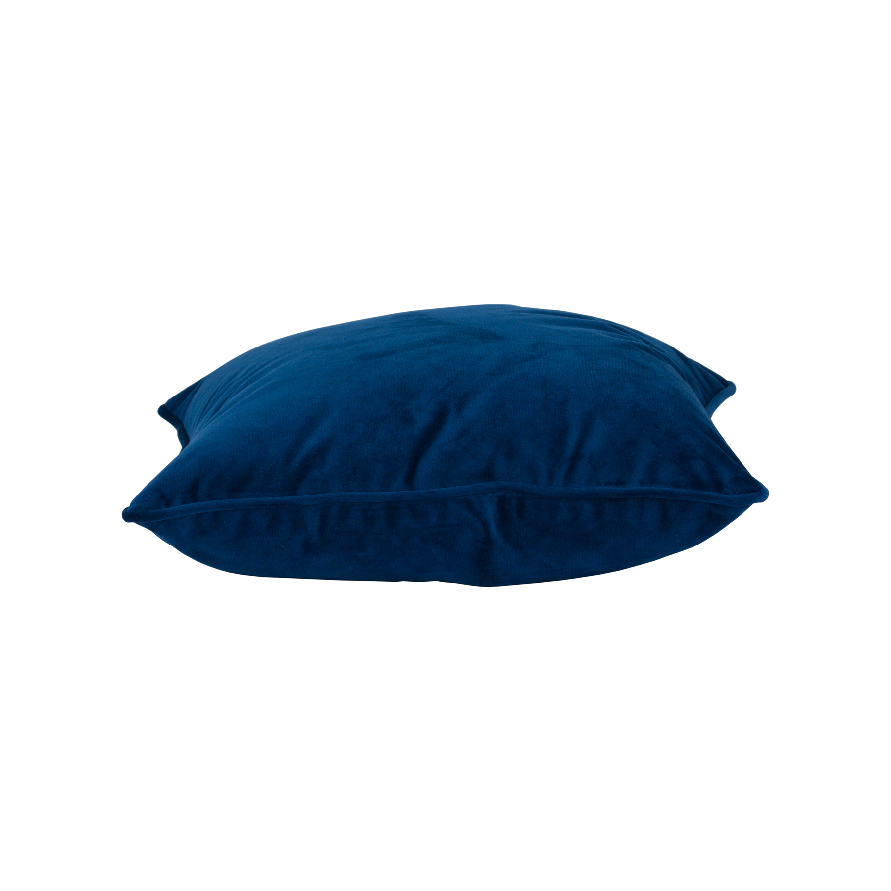Navy Velvet Cushion 40x40cm - Image 3