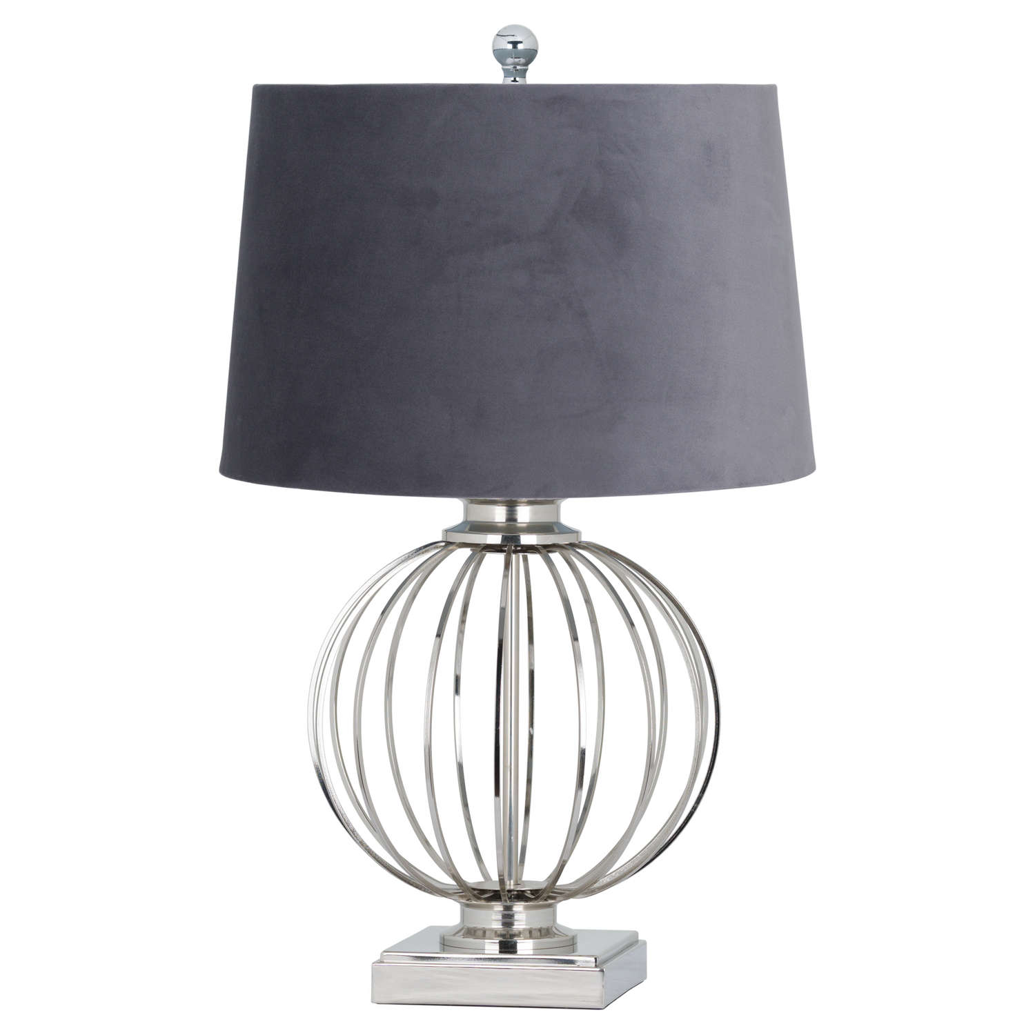 Clementine Chrome Table Lamp