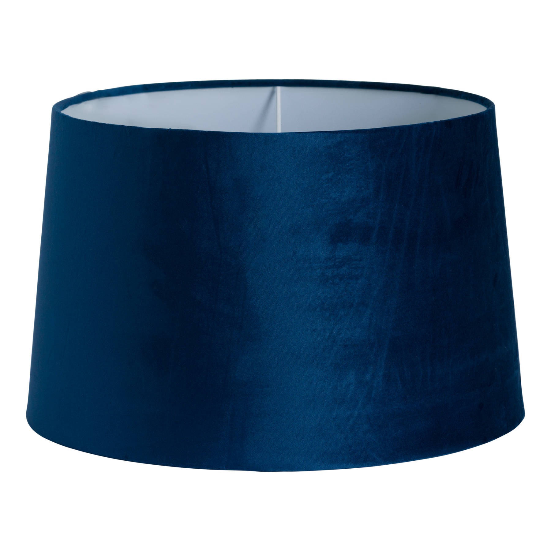Navy Velvet Lamp Shade From Hill Interiors