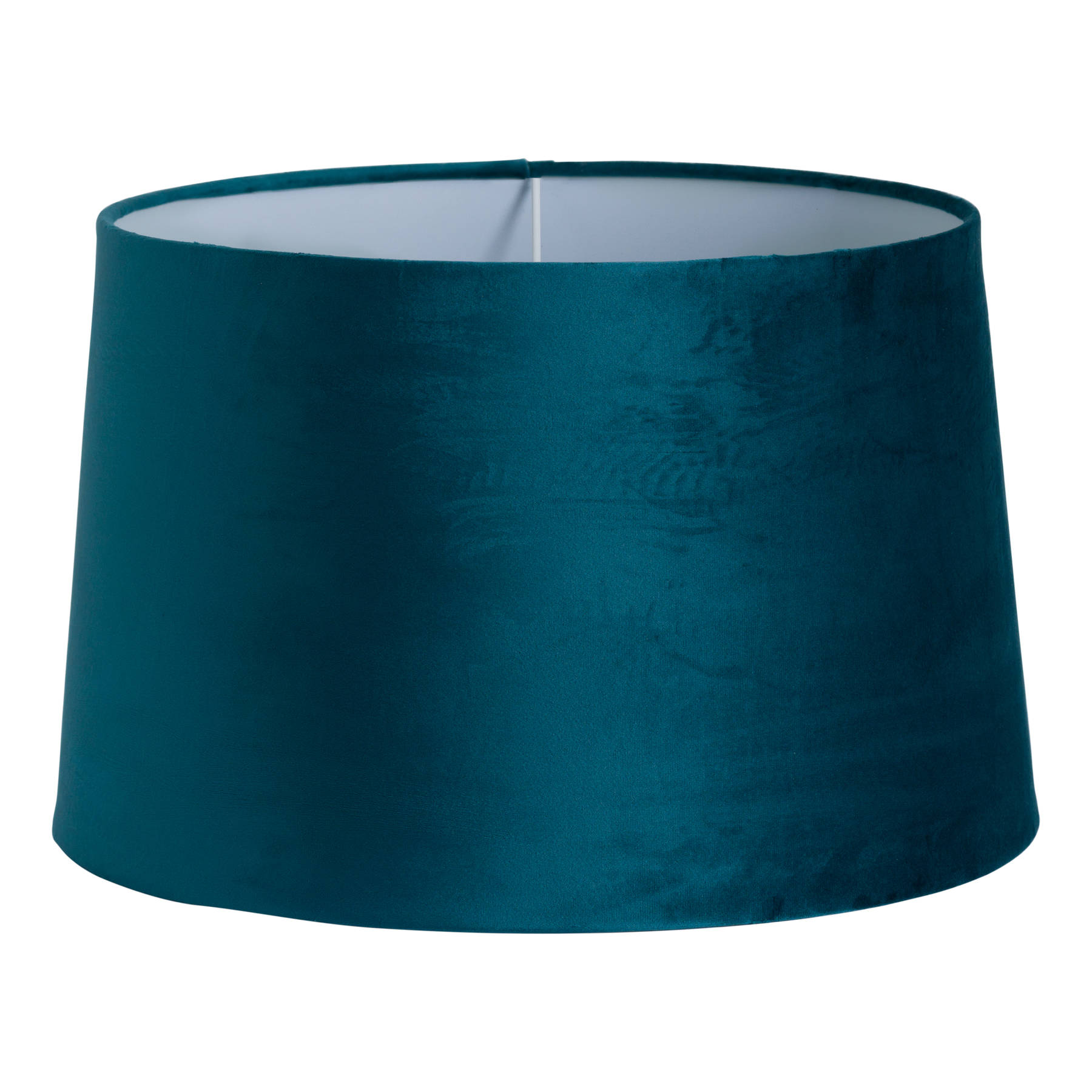 Teal Velevet Lamp Shade From Hill Interiors