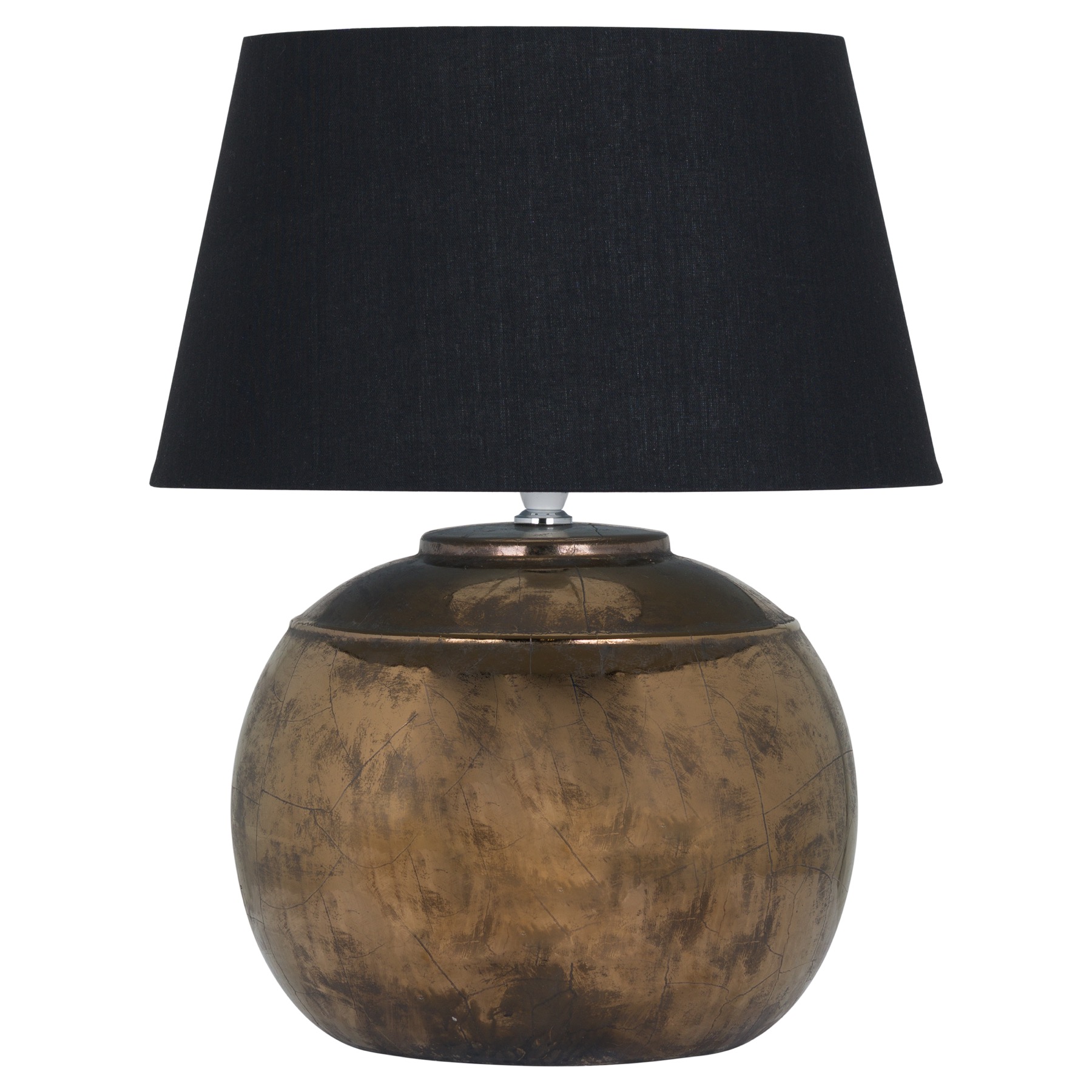 Regola Bronze Metallic Ceramic Table Lamp - Image 1