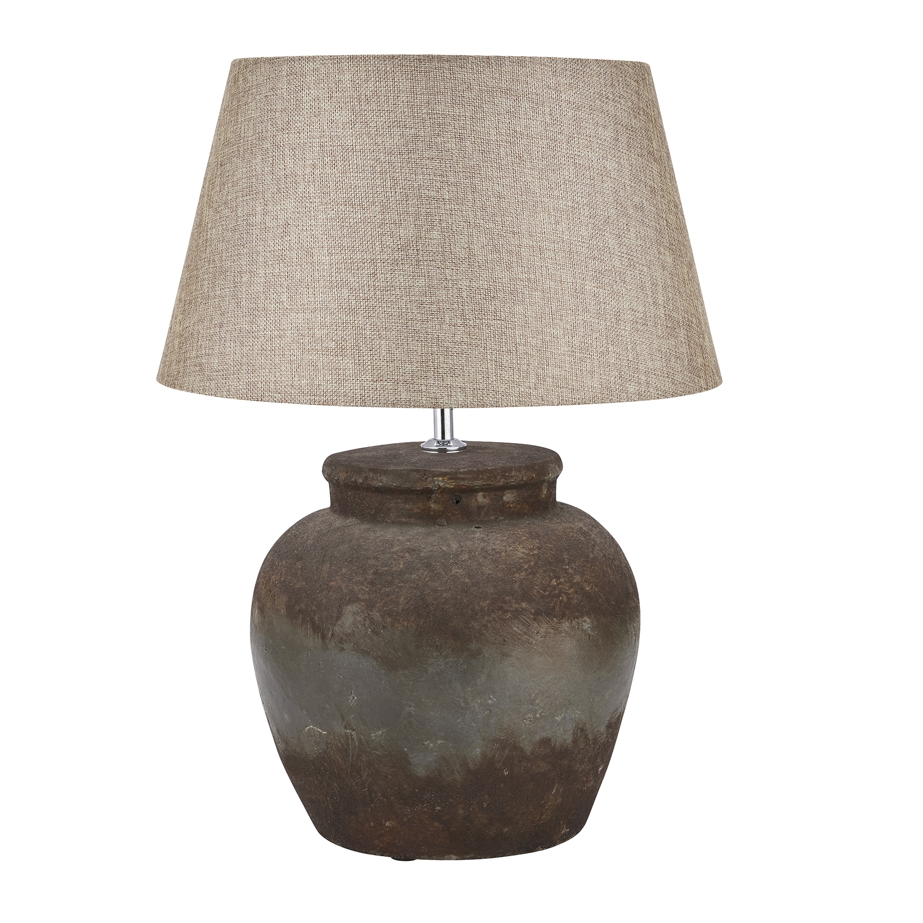 Castello Aged Stone Ceramic Table Lamp - Image 1