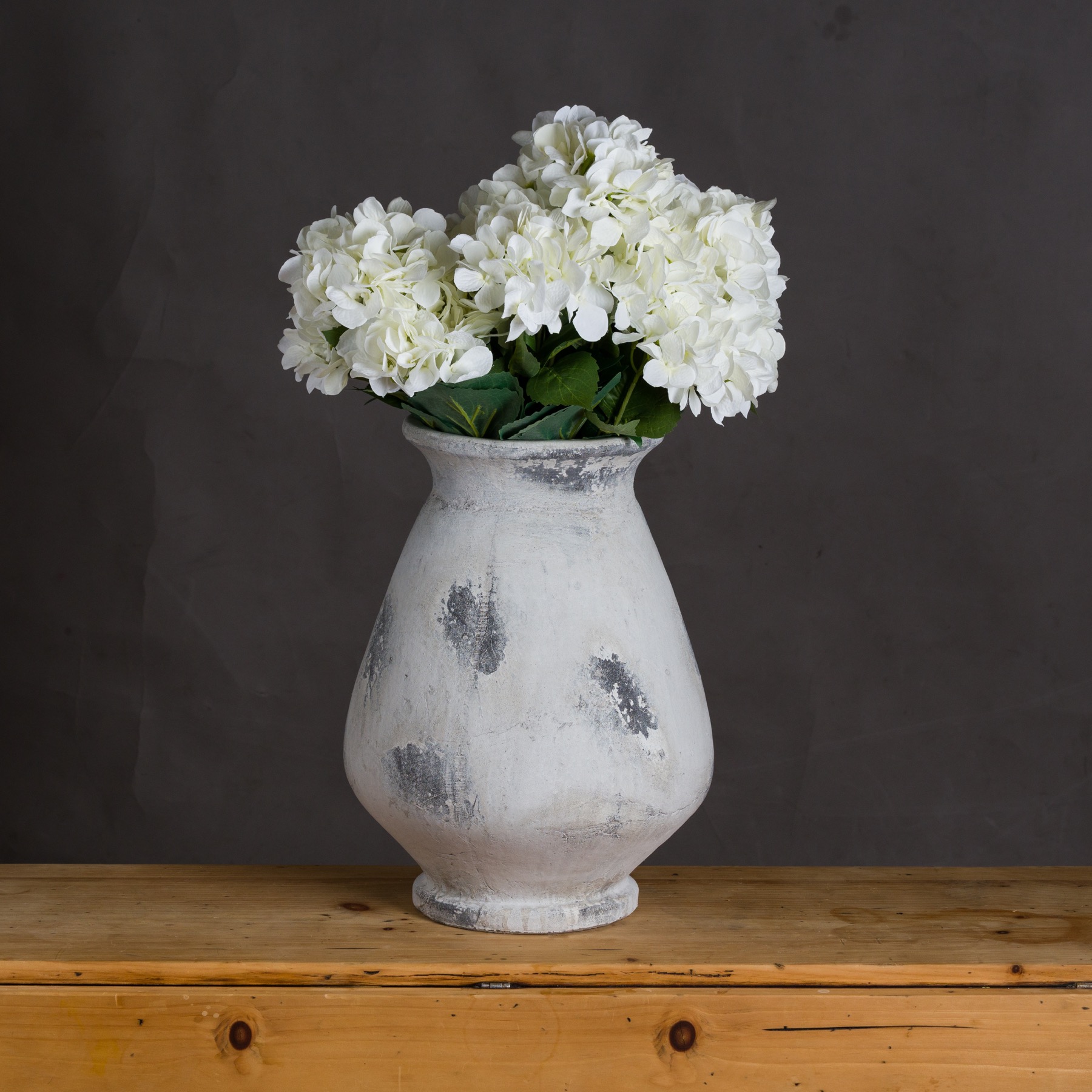 Naxos Large Antique White Vase - Image 3