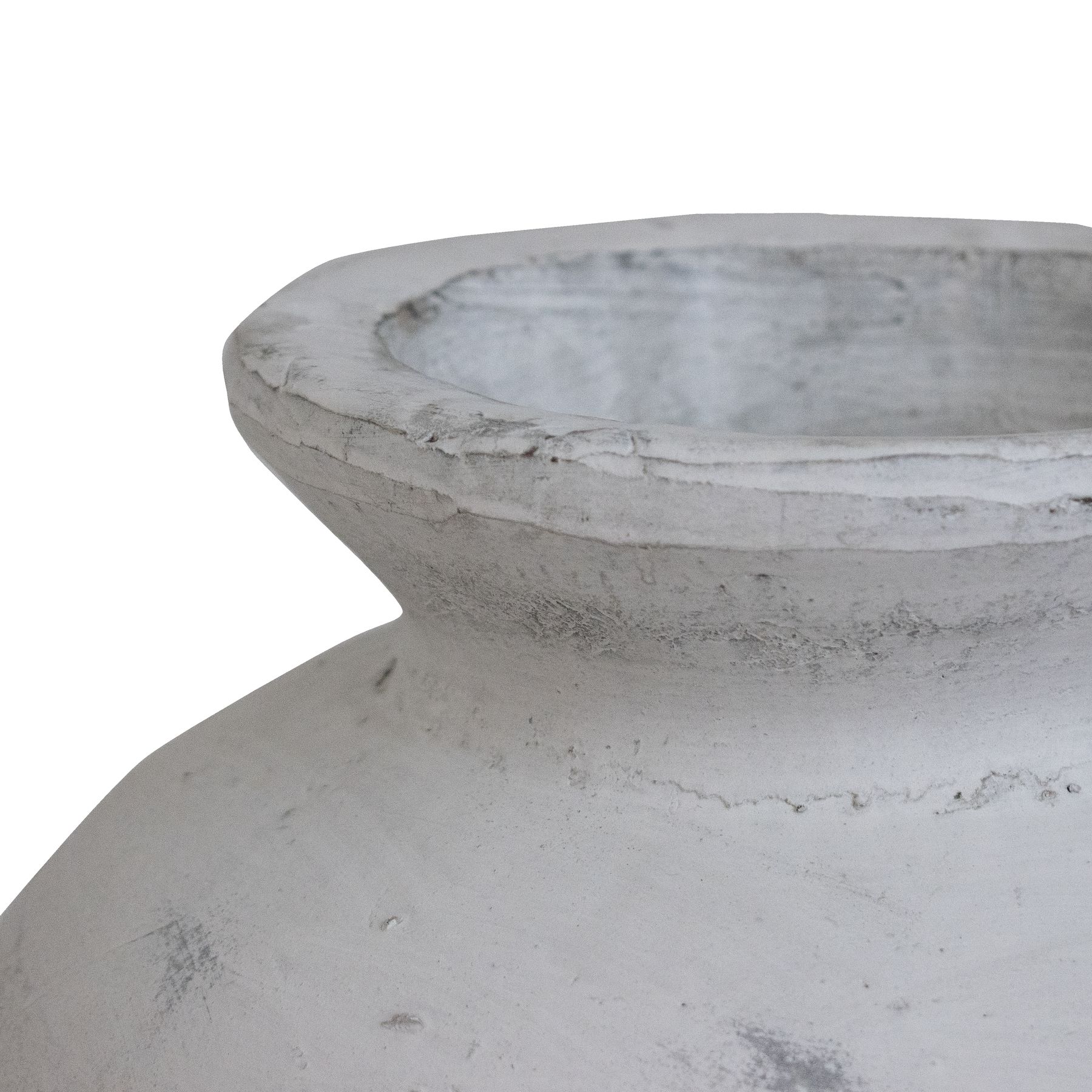 Darcy Antique White Vase - Image 2