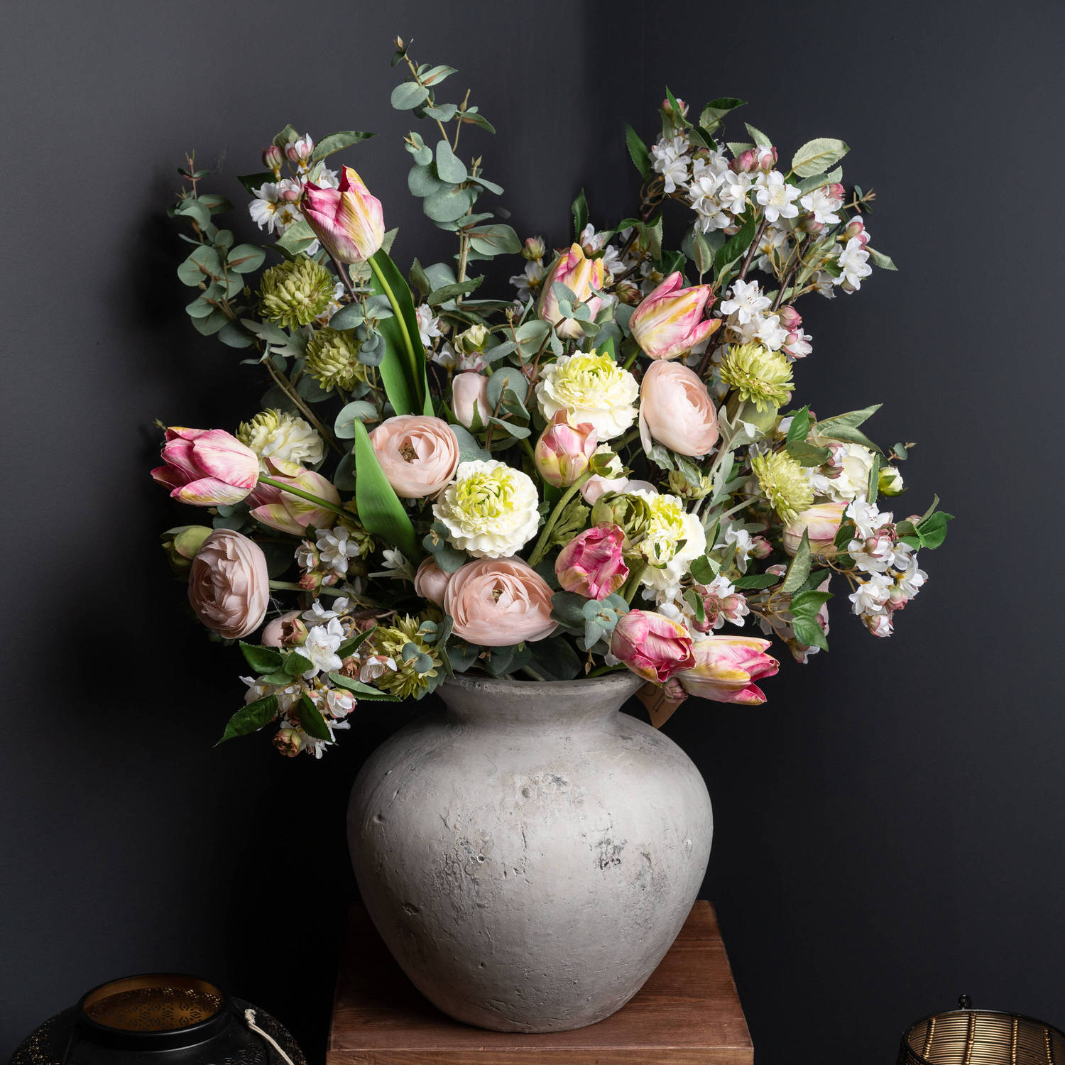 Darcy Antique White Vase - Image 5