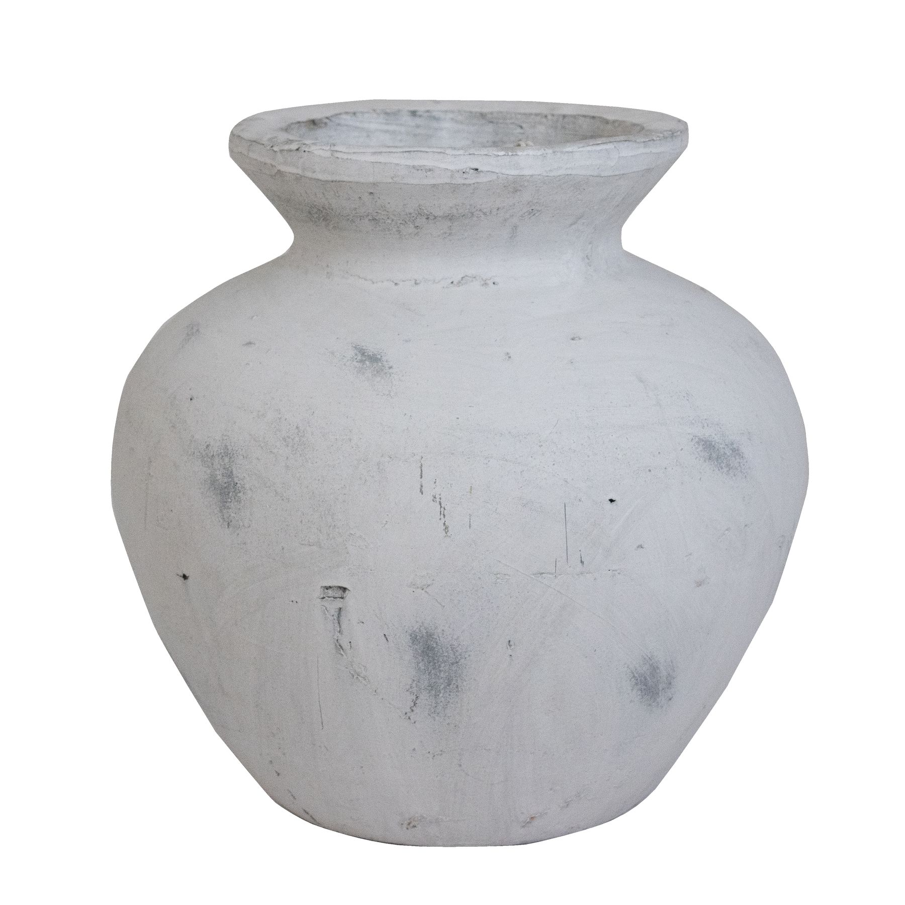 Darcy Antique White Vase - Image 1