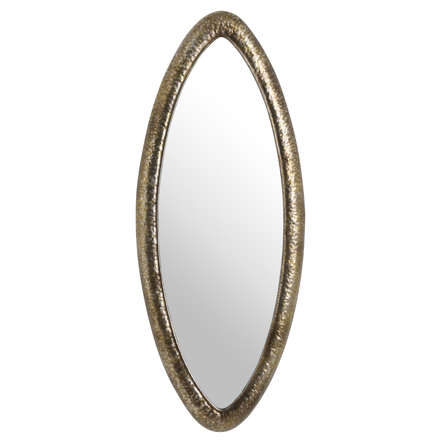 Hammered Bronze Oval Wall Mirror Wholesale by Hill Interiors