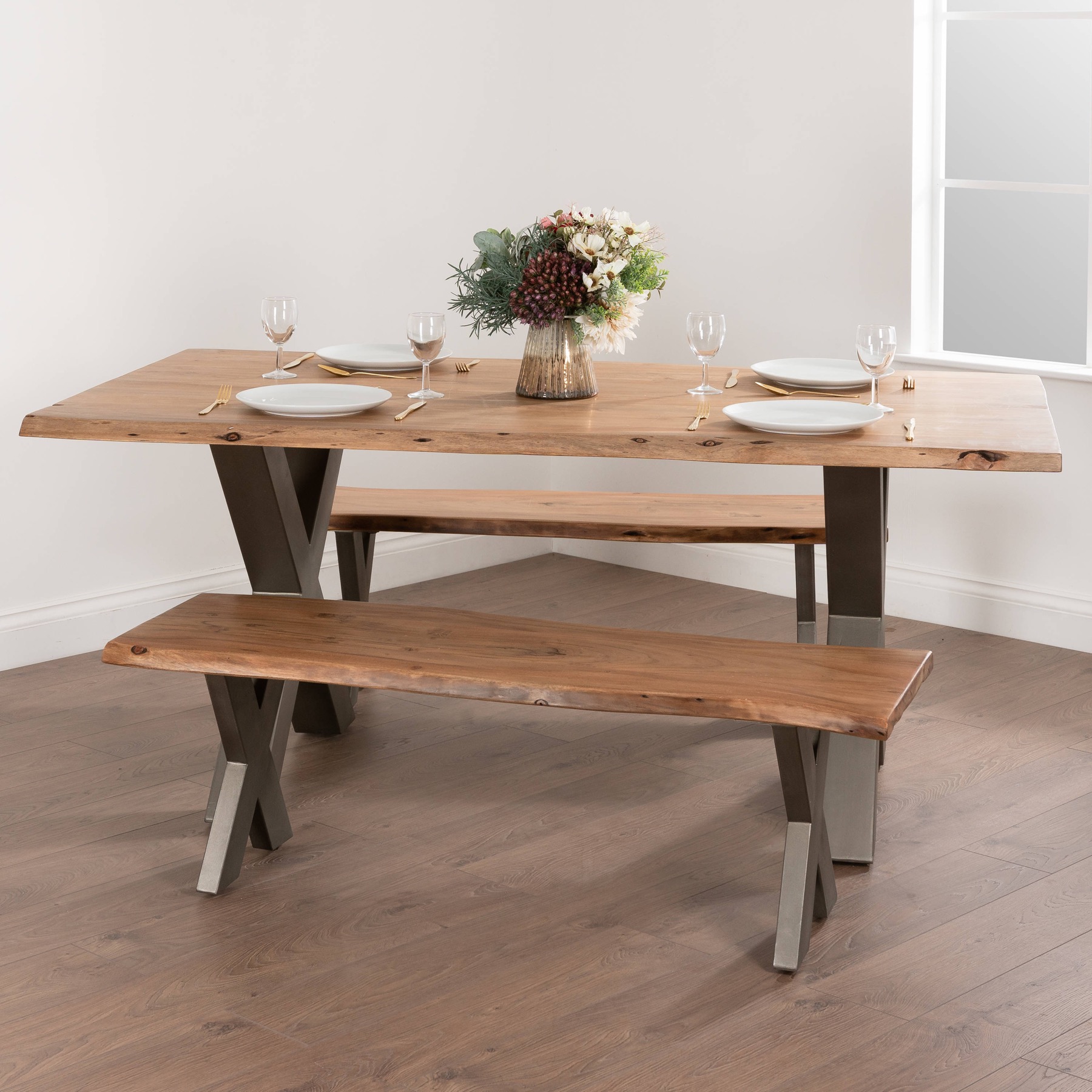 Live Edge Collection Dining Table - Image 4