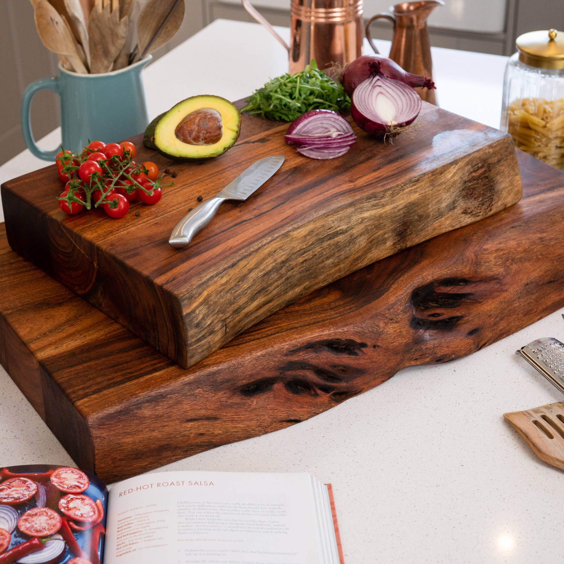 Live Edge Collection Large Pyman Chopping Board Wholesale by Hill