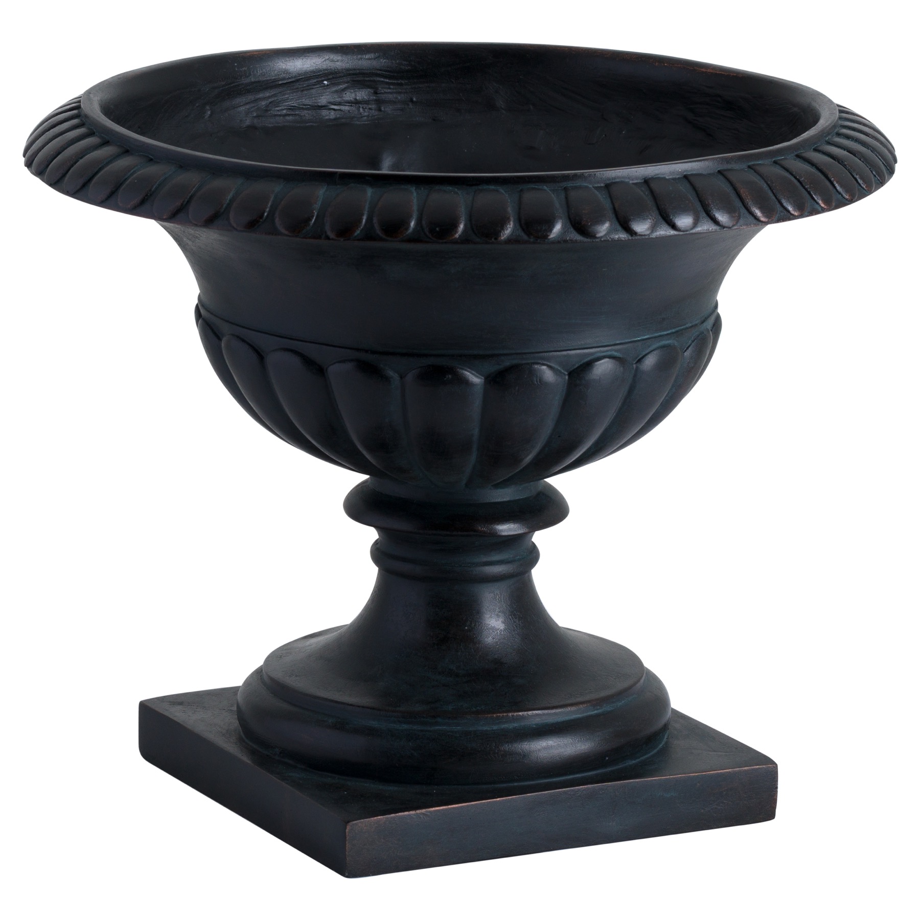 Black Antique Urn Planter Wholesale by Hill Interiors