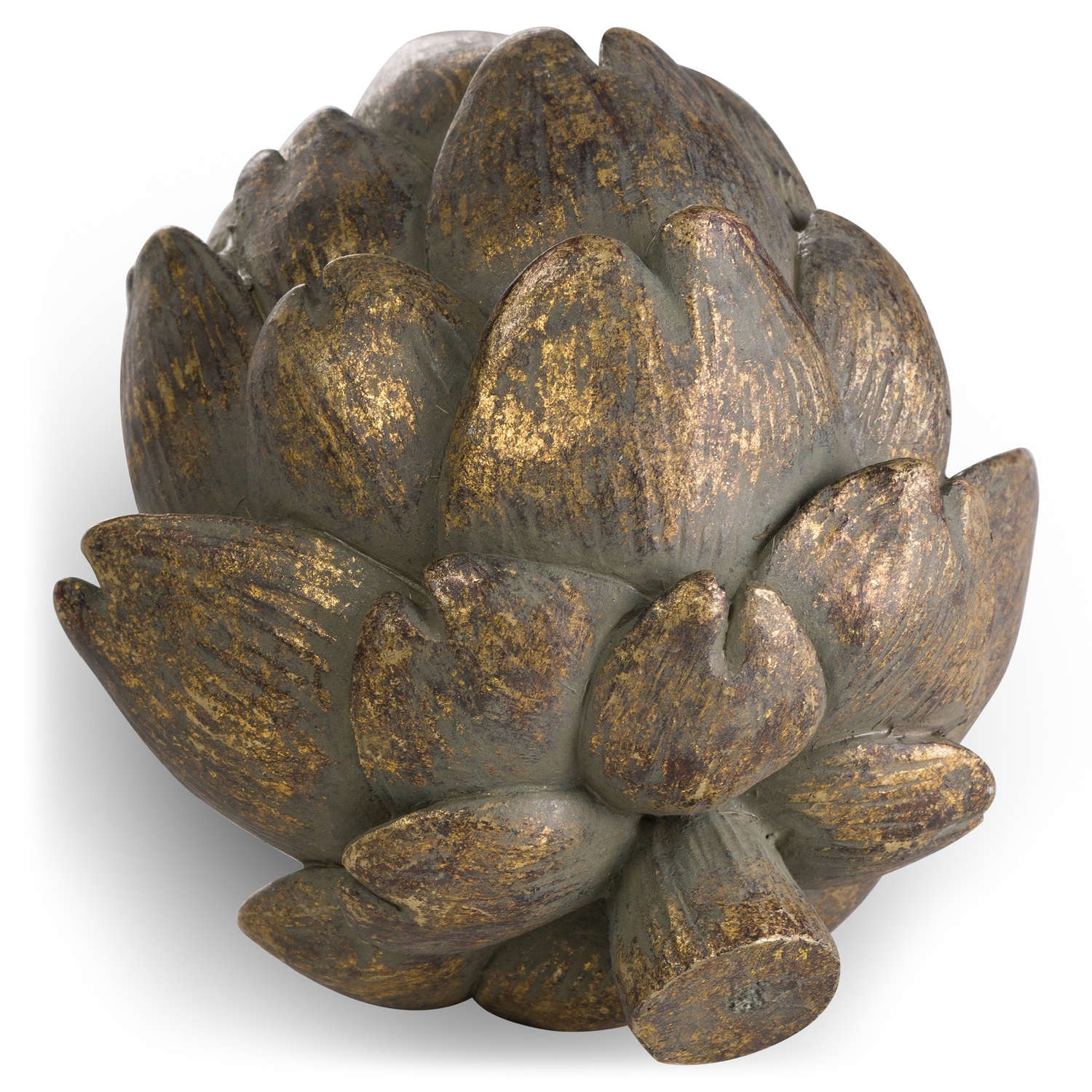 Antique Bronze Large Artichoke - Image 3