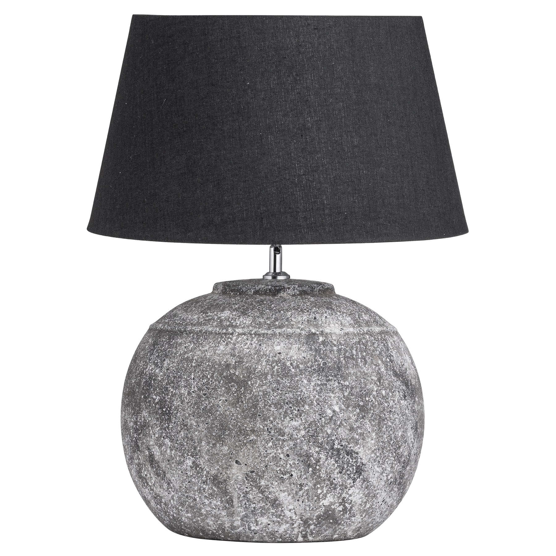 Regola Aged Stone Ceramic Table Lamp - Image 1