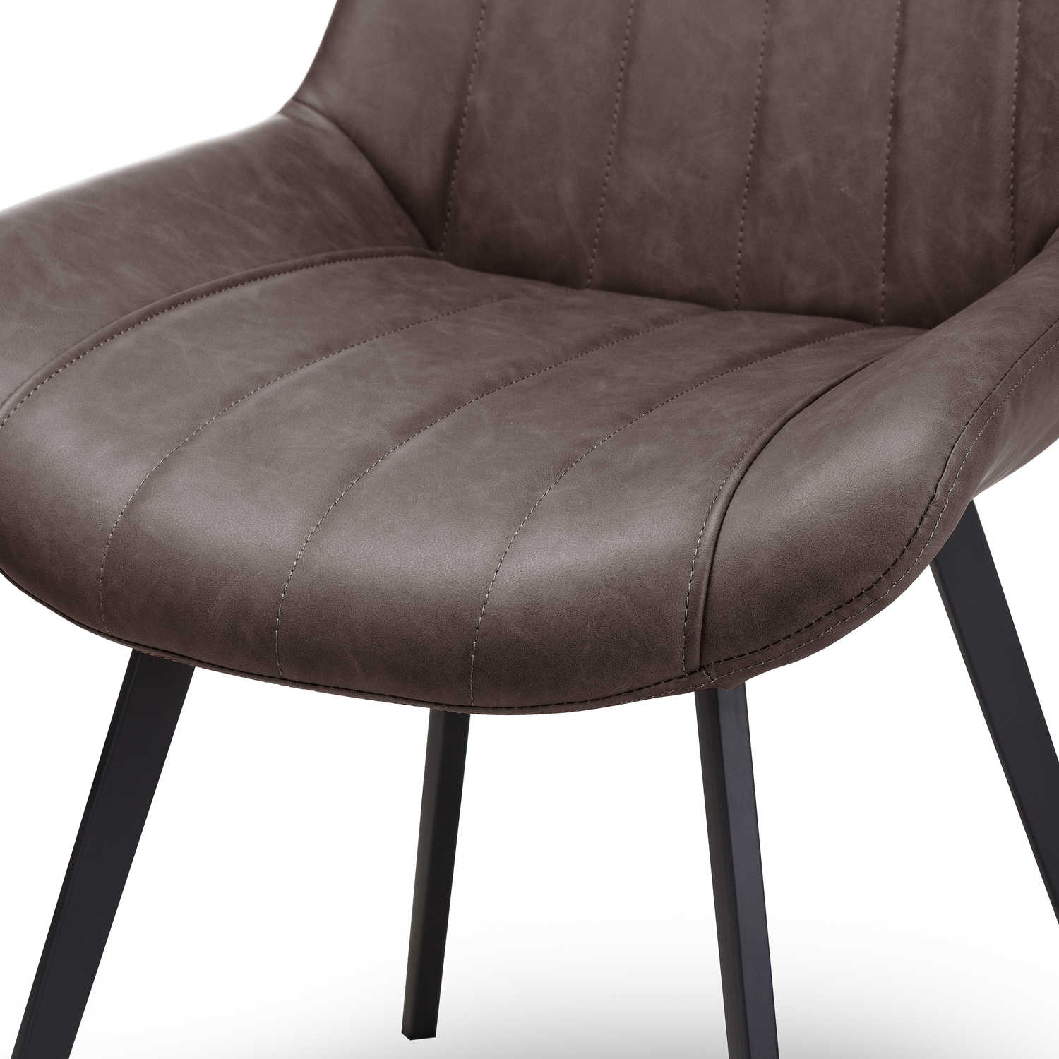 Malmo Grey Dining Chair - Image 3