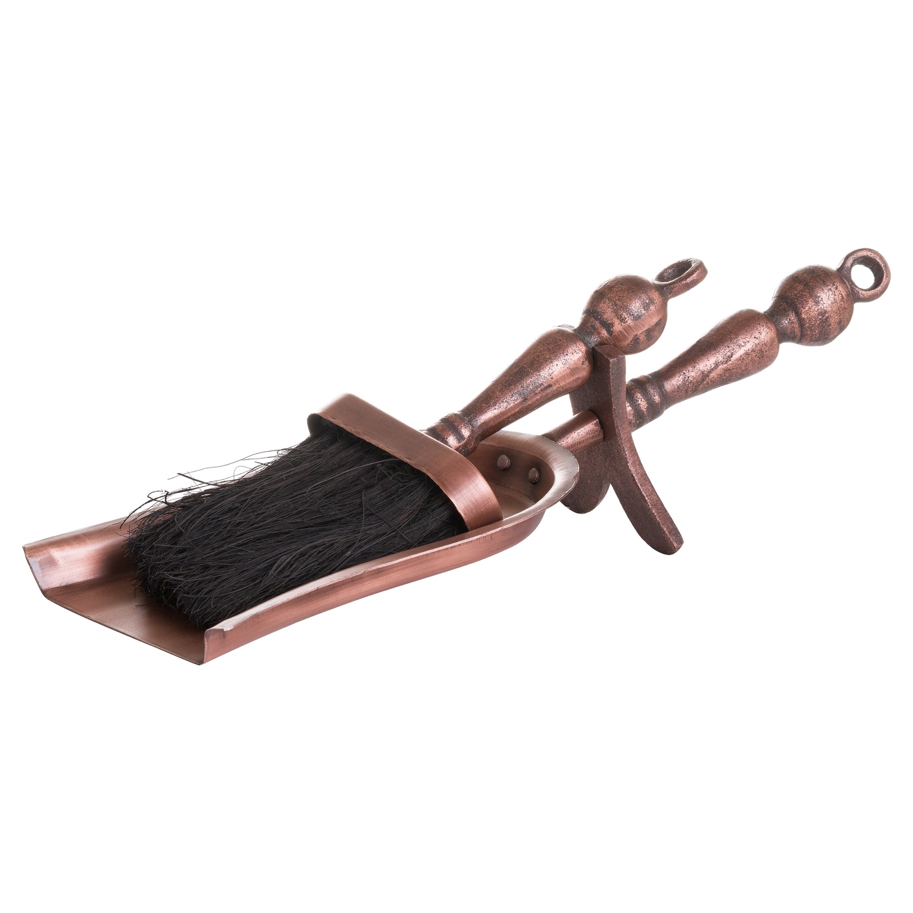 Hearth Tidy Set In Copper Effect Finish - Image 1